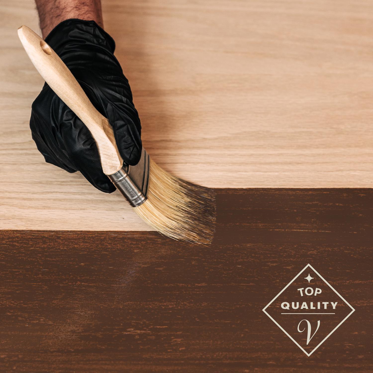 Varathane Semi-Transparent Dark Walnut Oil-Based Urethane Modified Alkyd Fast Dry Wood Stain 1 qt