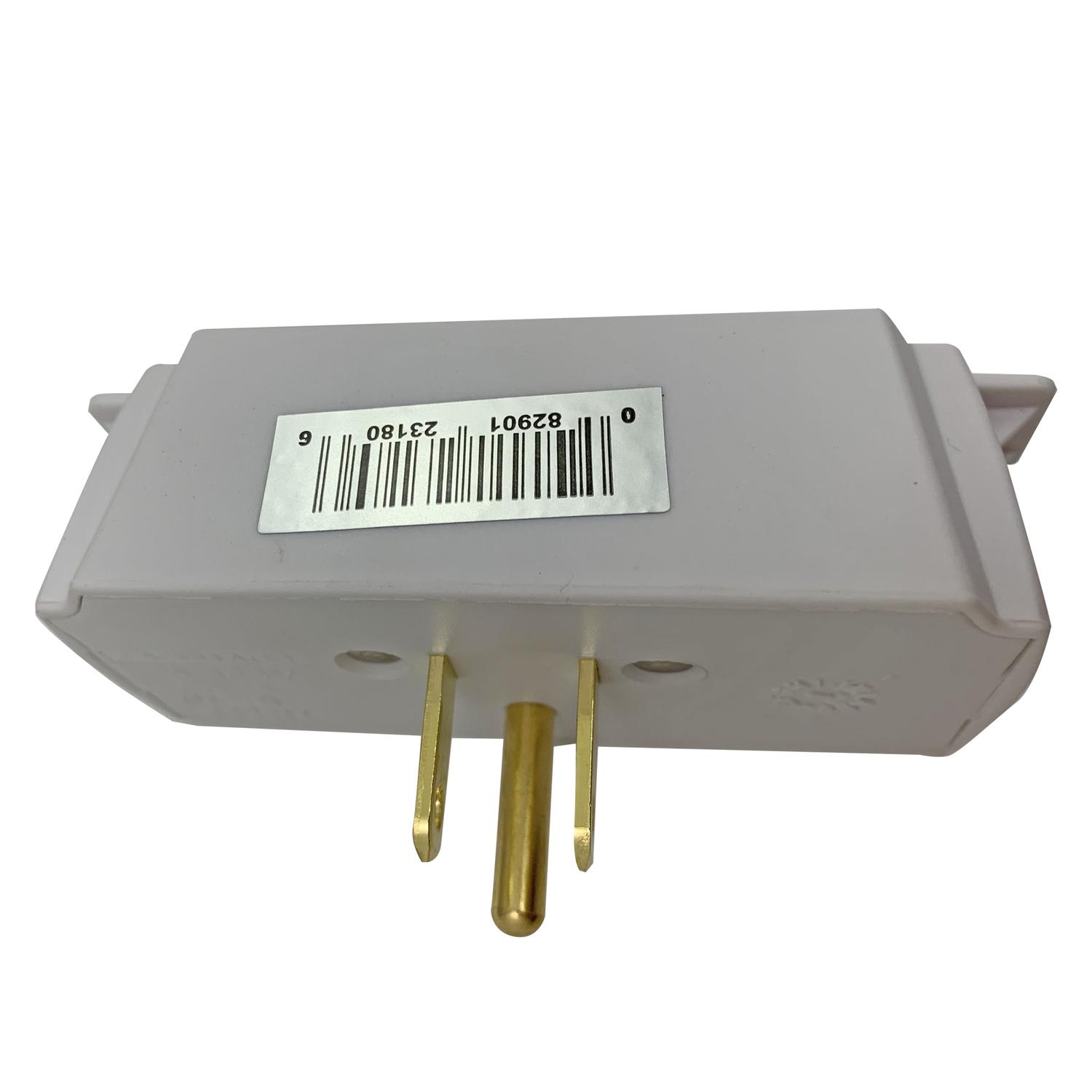 Ace Grounded 3 outlets Adapter 1 pk