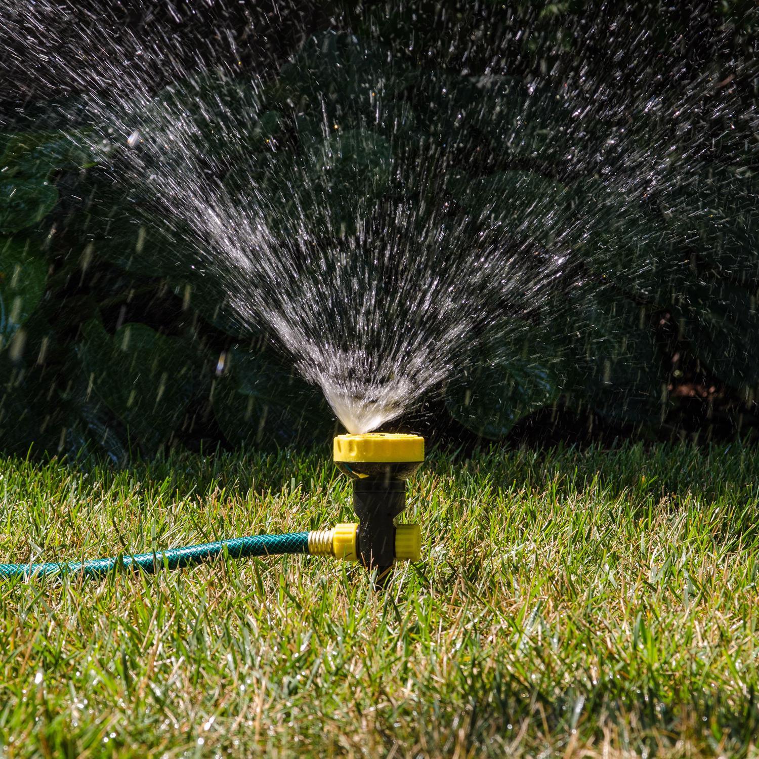 Ace Plastic Spike Base 5-Pattern Sprinkler Watering Kit 800 sq ft 5 pc