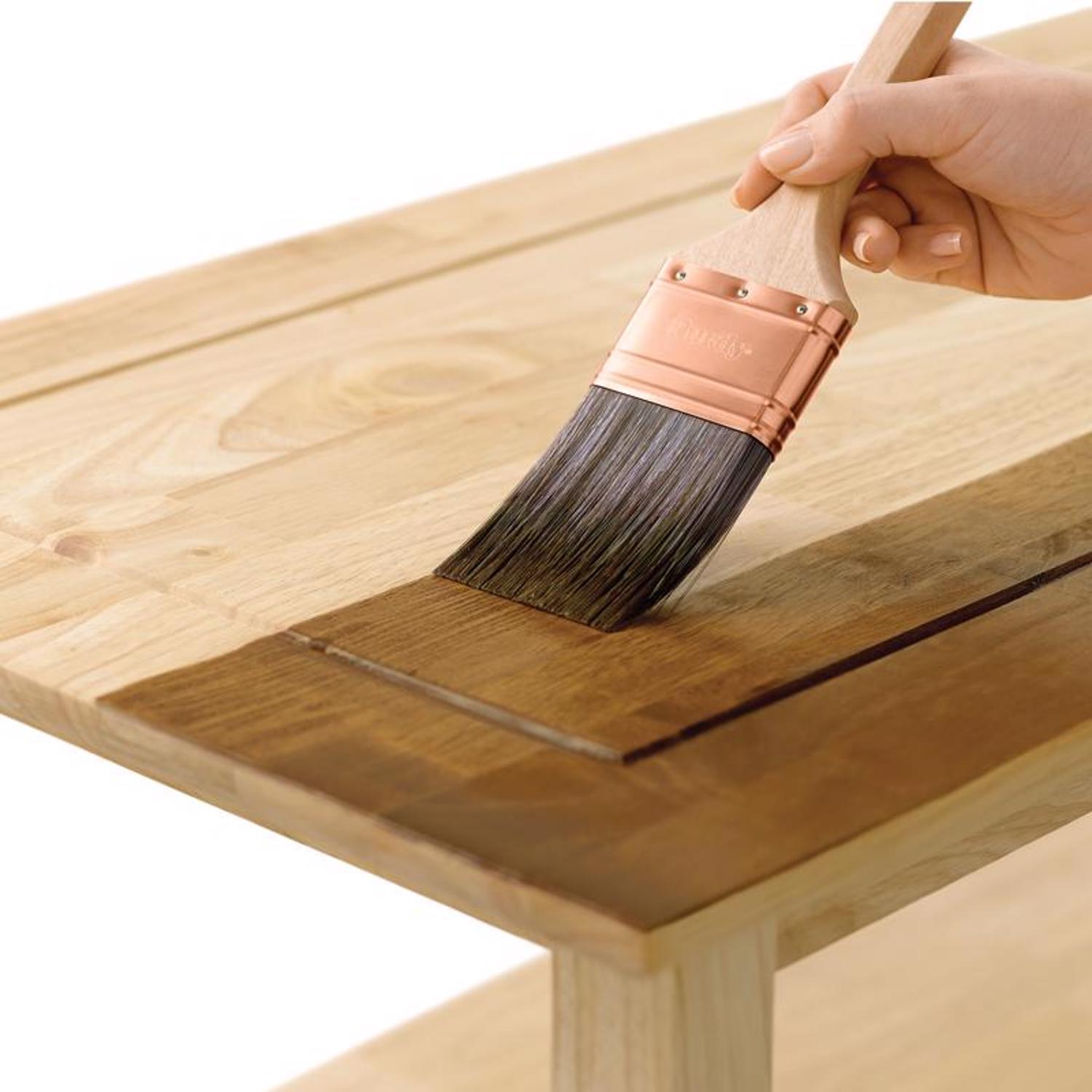 Minwax Wood Finish Semi-Transparent Special Walnut Oil-Based Penetrating Wood Stain 1/2 pt