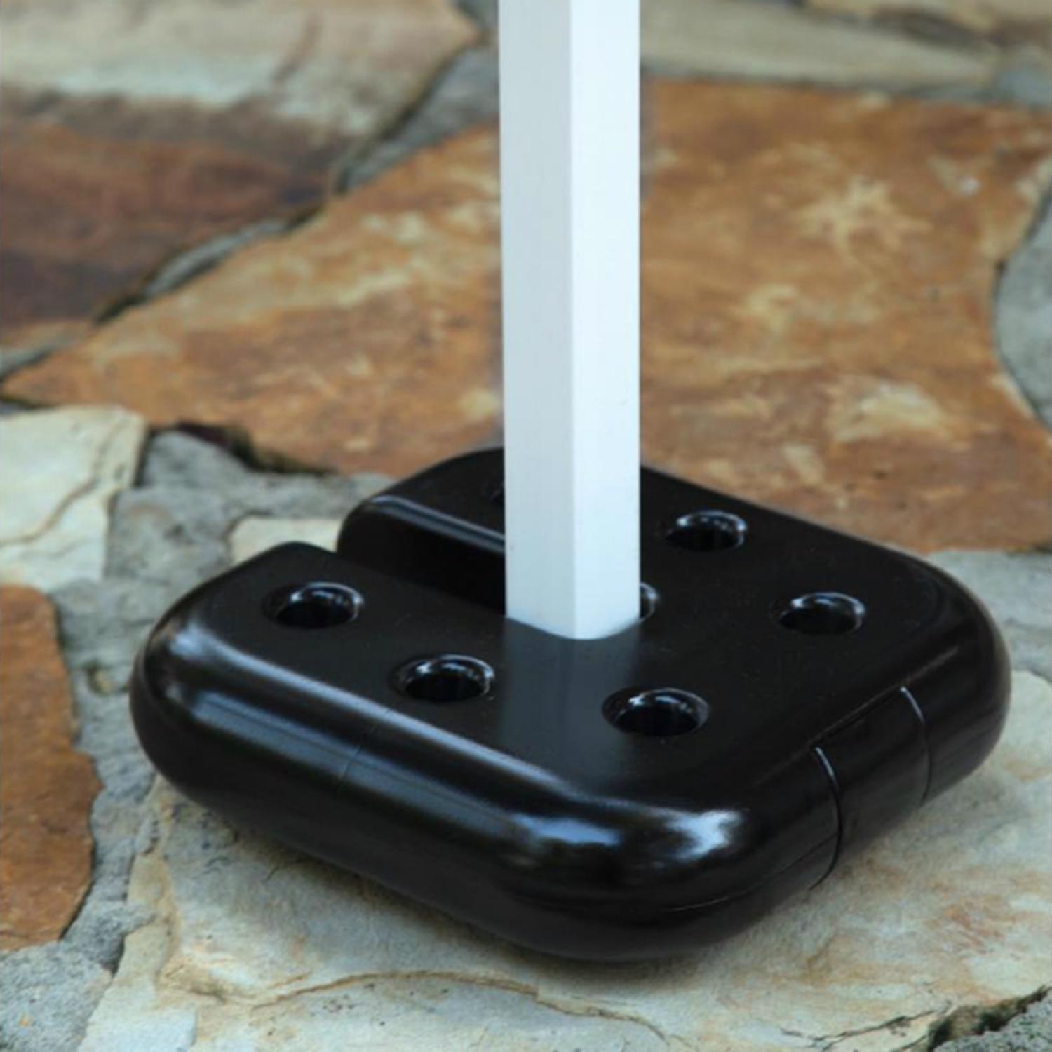 Crown Shade 5 lbs Black Plastic Weight Plate