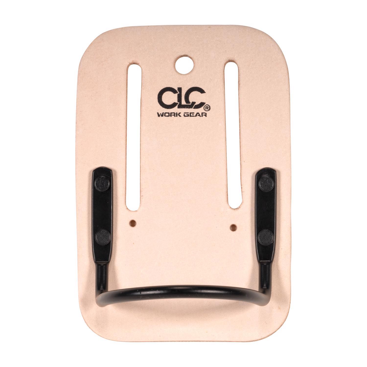 CLC Leather Hammer Holder 3.9 in. L X 5.8 in. H Tan