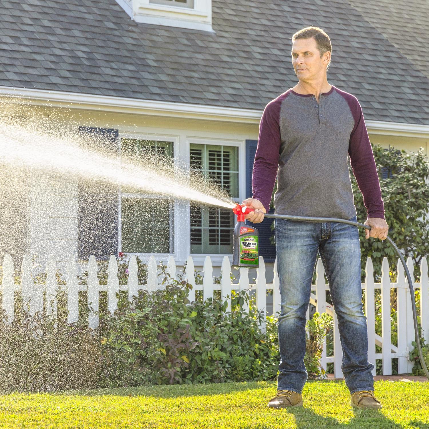 Spectracide Triazicide For Lawns Insect Killer Liquid Concentrate 32 oz