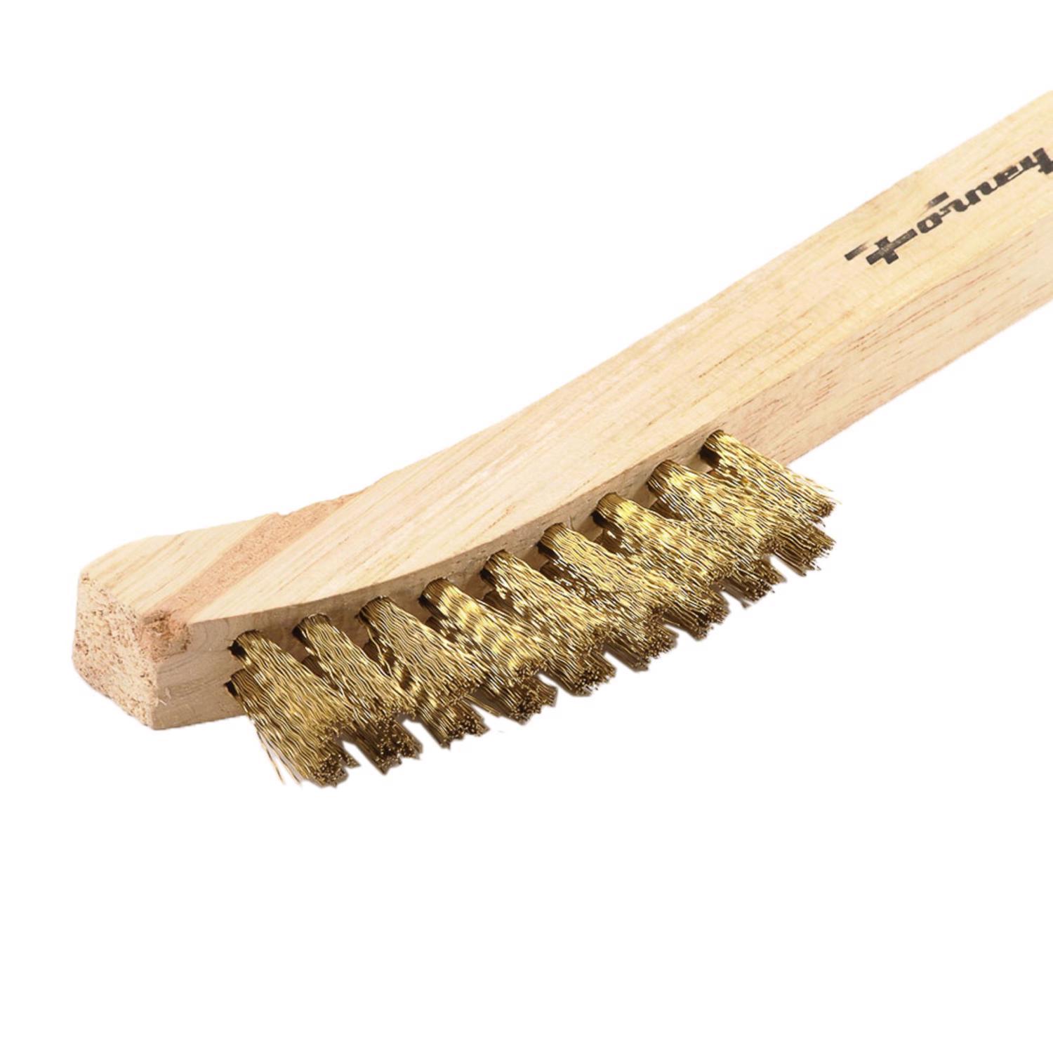 Forney 8-5/8 in. L X 1.5 in. W Scratch Brush Brass 1 pc