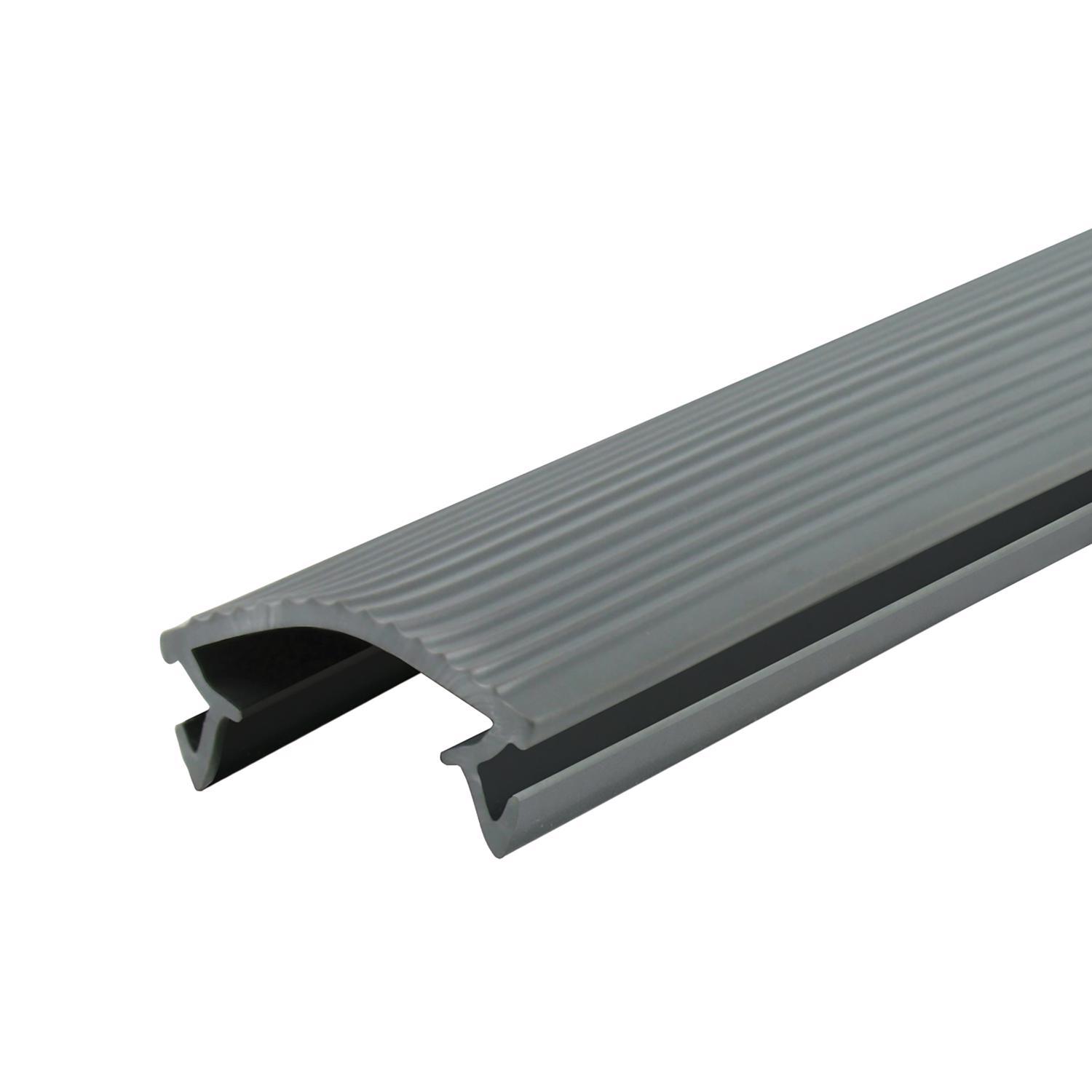 M-D Building Products 0.75 in. H X 1.5 in. W X 36 in. L Vinyl Threshold Replacement Insert Gray