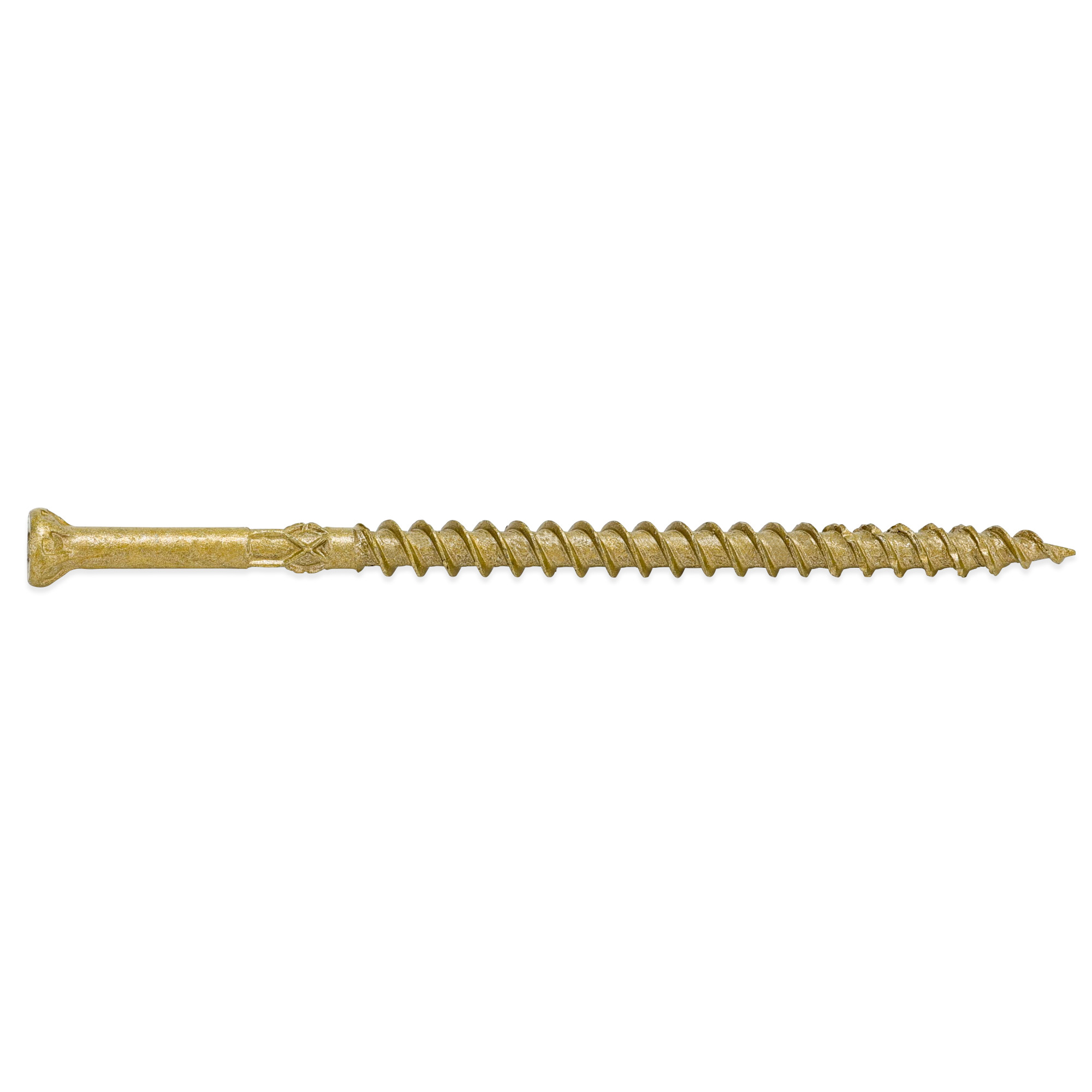 Power Pro&reg; Premium Bronze Exterior Trim Screws (#8 x 3 in.) - 98 pc