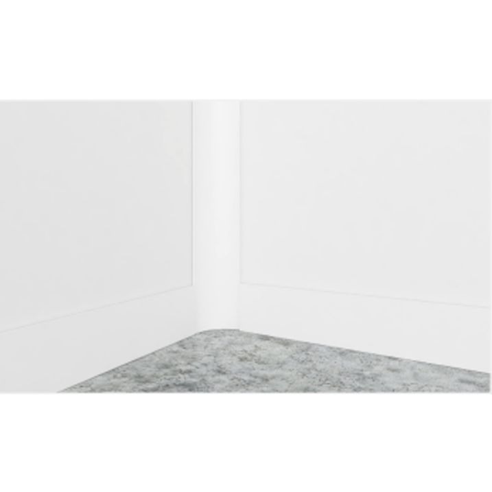 Trusscore Trim Inside Corner Cove 10' White