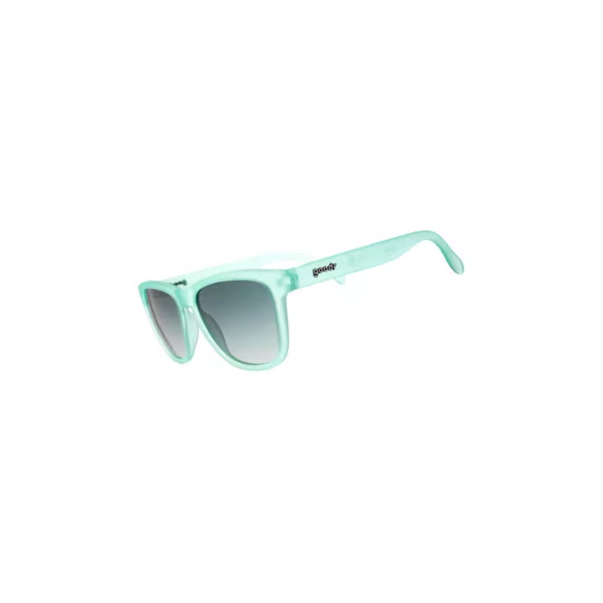 goodr OG - Dinner Mint Debauchery Sunglasses Unisex Green Frame Green Lens