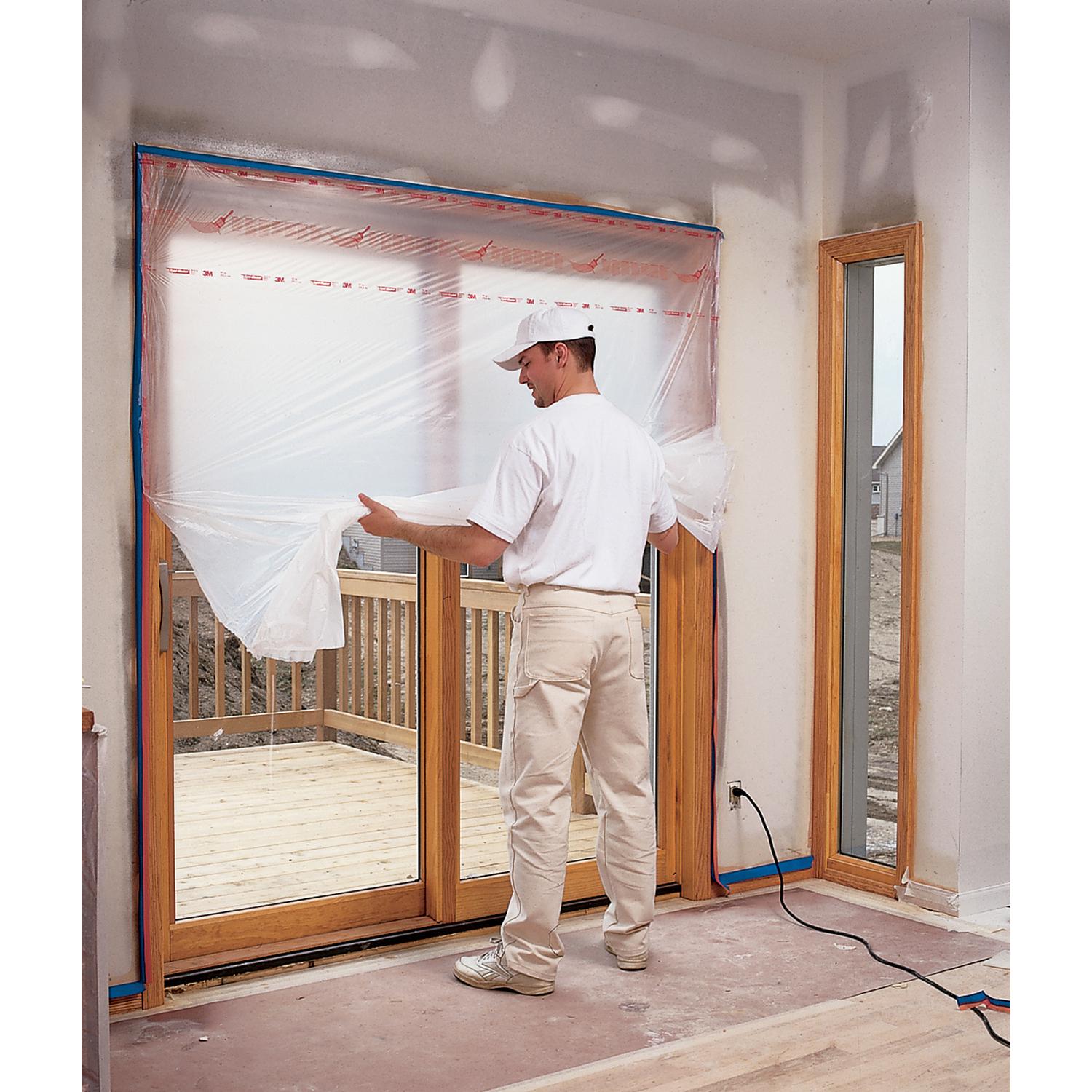 3M Hand-Masker 99 in. W X 90 ft. L X 0.35 mil Plastic Masking Film 1 pk