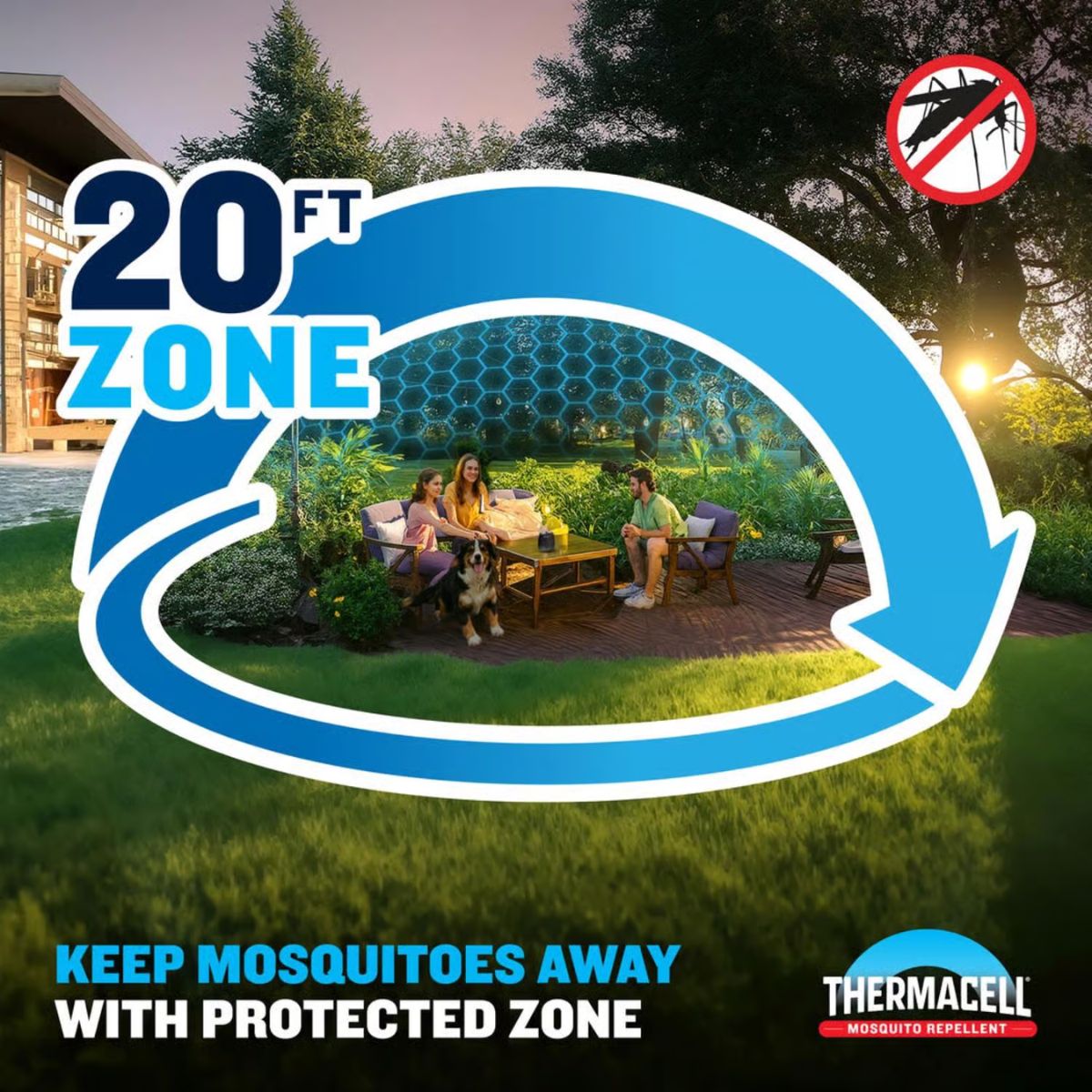 Thermacell E-Zone Guard Rechargeable Insect Repellent Refill For Mosquitoes 72-Hour Pack