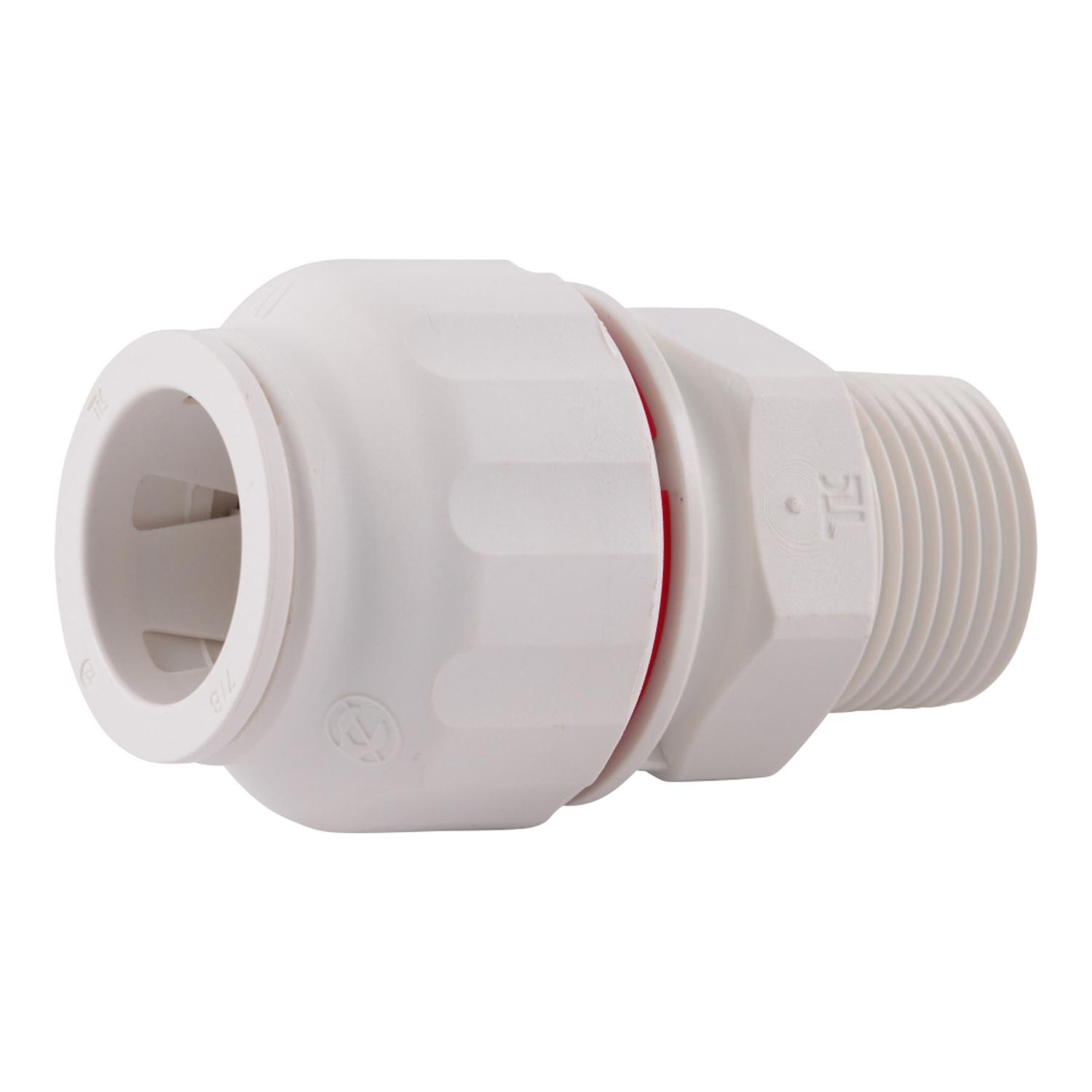 SharkBite Quick Connect Push to Connect 3/4 in. CTS X 3/4 in. D NPT Male Connector