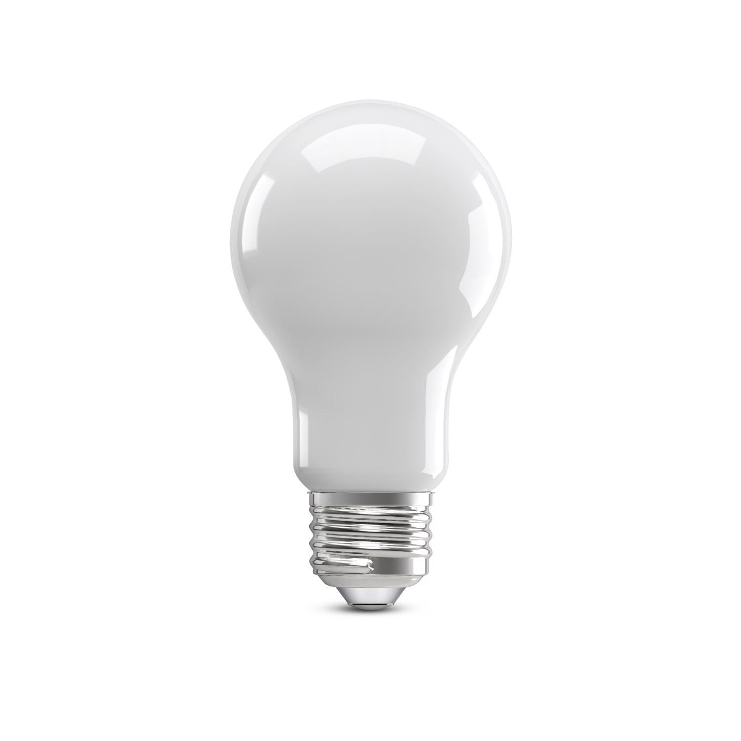 Feit Enhance A19 E26 (Medium) LED Bulb Soft White 60 Watt Equivalence 4 pk