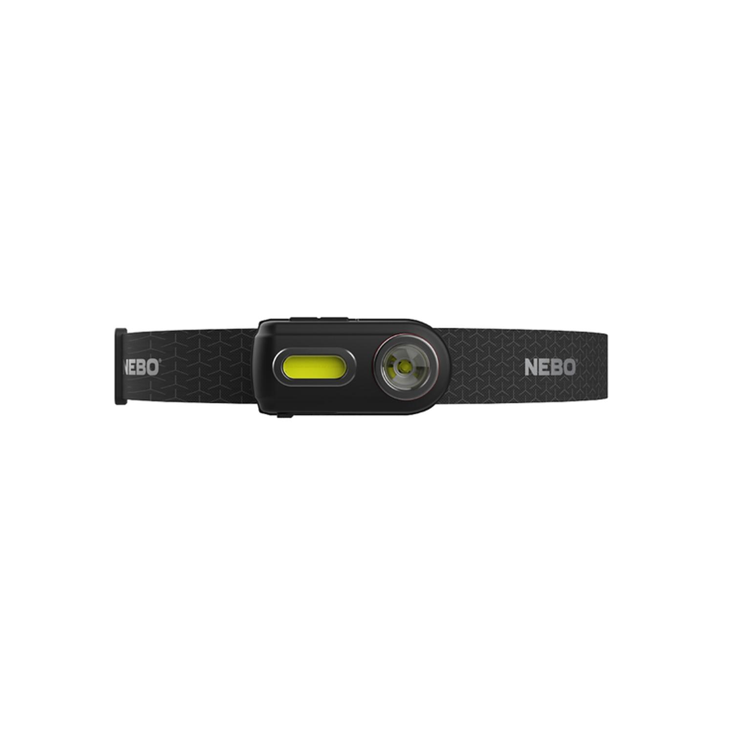 NEBO Einstein 400 lm Black LED Rechargeable Head Lamp