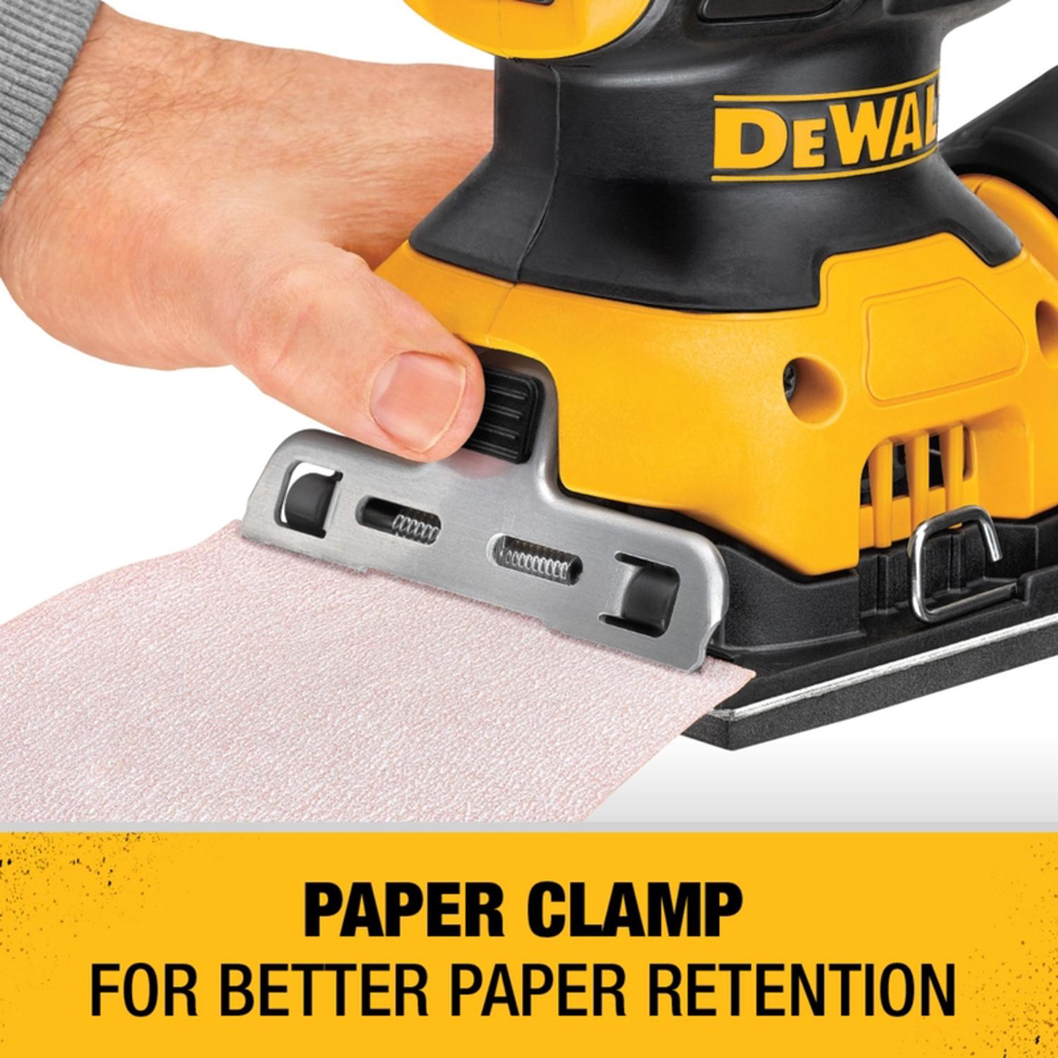 DeWalt Corded 2.3 amps 1/4 Sheet Sander