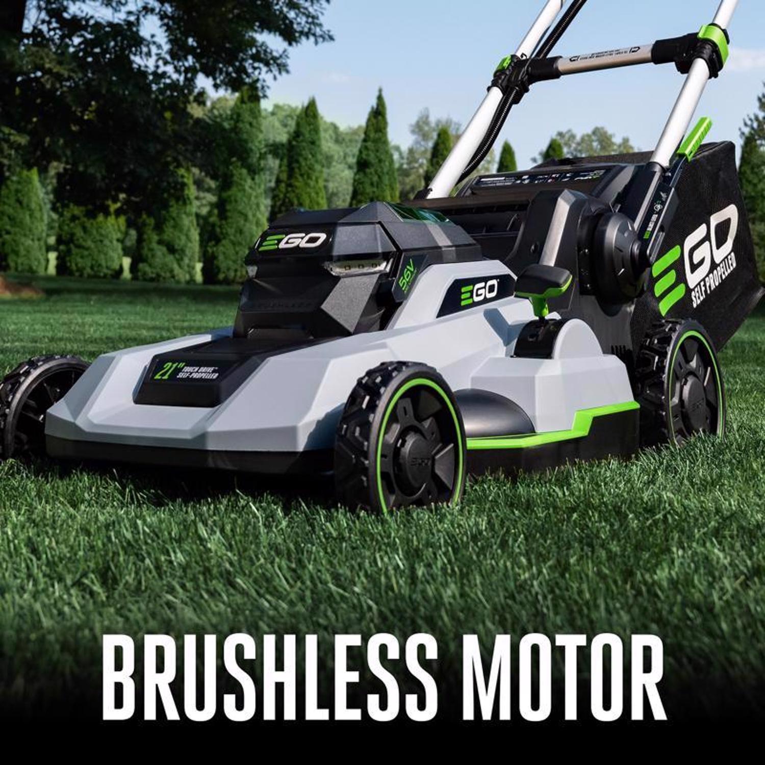 EGO Power+Touch Drive LM2125SP 21 in. 56 V Battery Self-Propelled Lawn Mower Kit (Battery & Charger) W/ 7.5 AH BATTERY