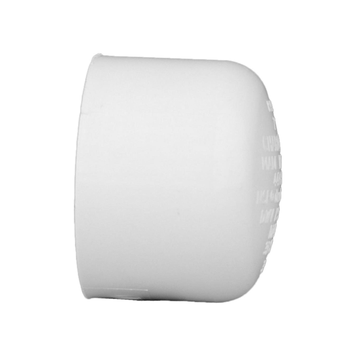 Charlotte Pipe Schedule 40 1-1/4 in. Slip PVC Cap 1 pk