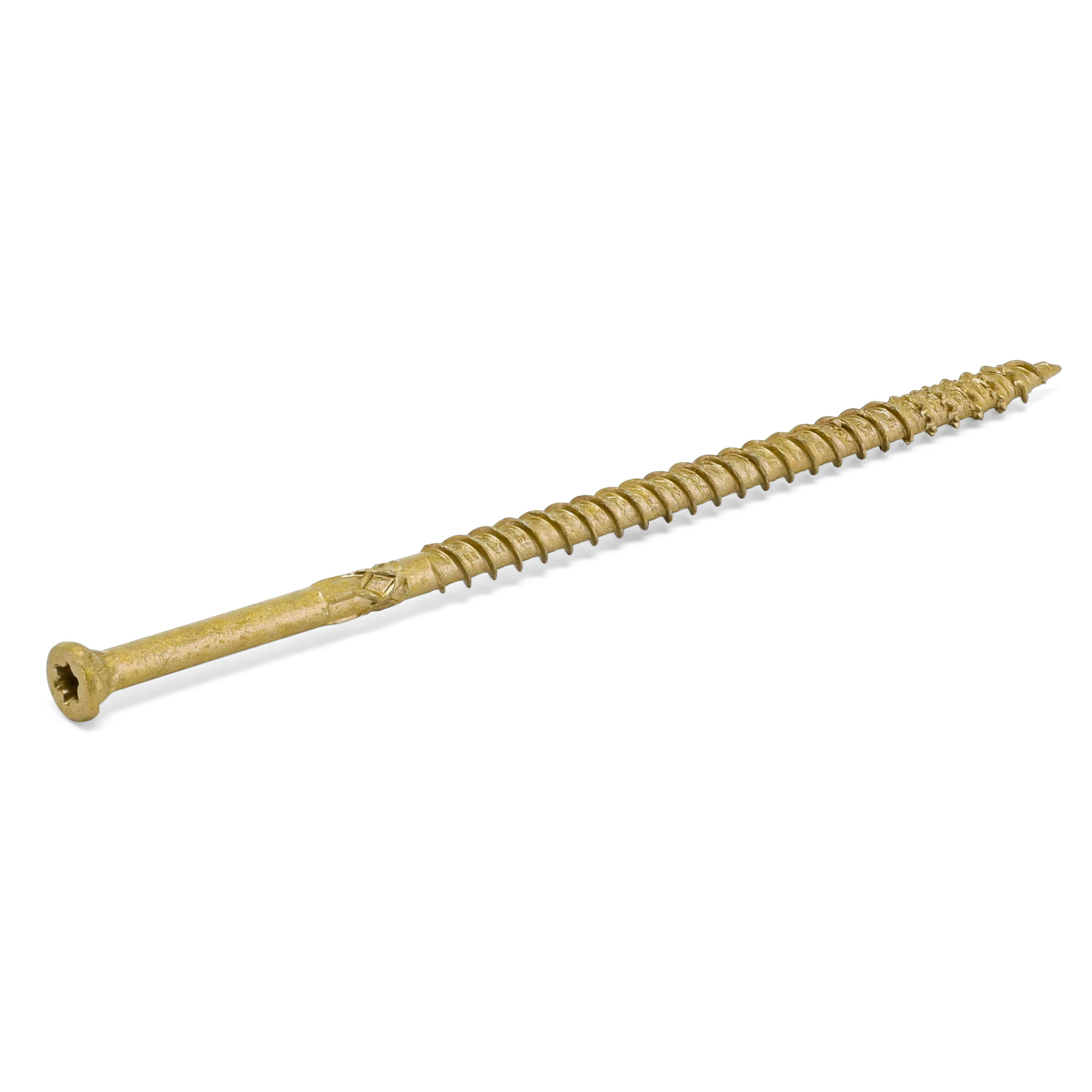 Power Pro&reg; Premium Bronze Exterior Trim Screws (#9 x 4 in.) - 59 pc