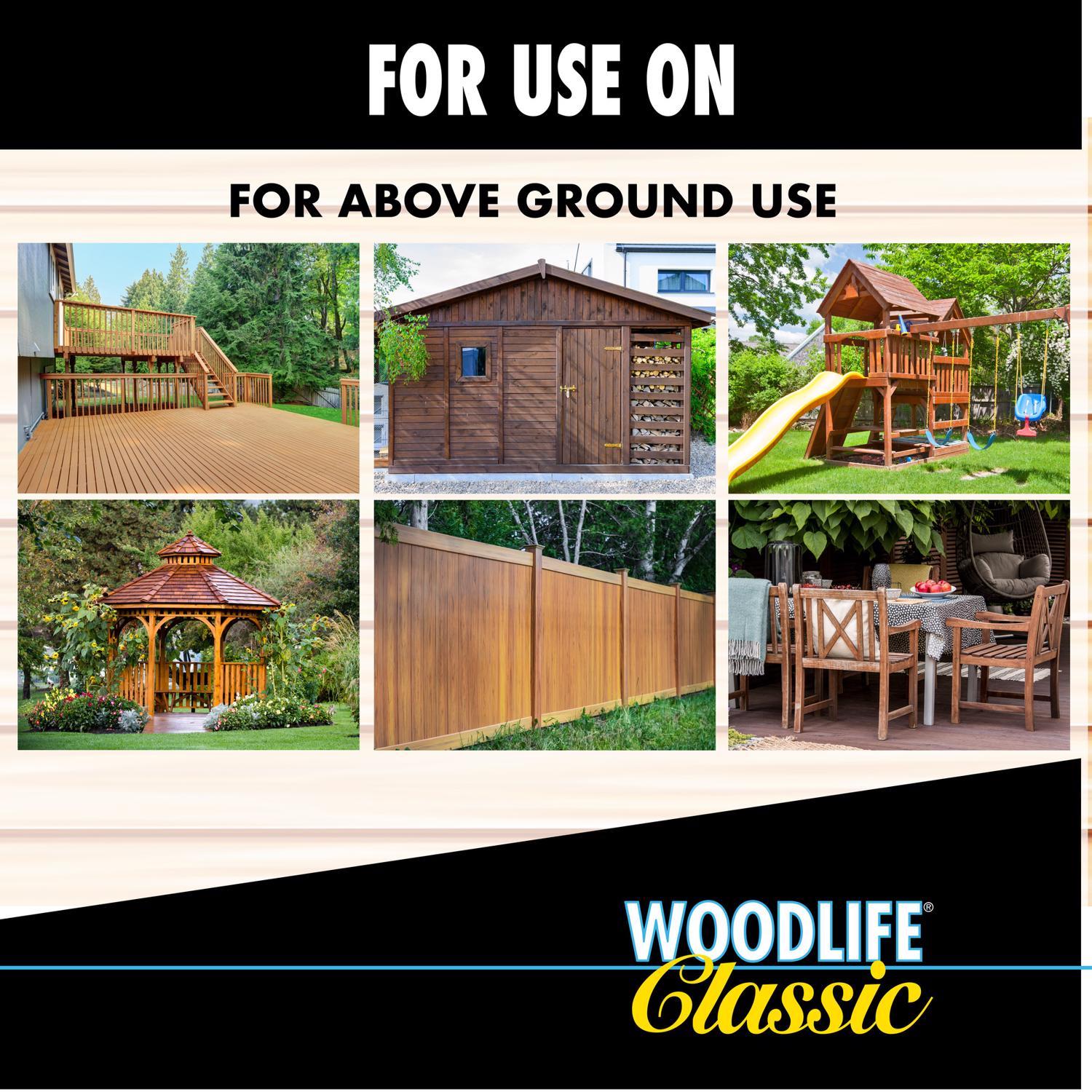 Wolman Woodlife Clear Fully-Transparent Water-Based Wood Preservative 1 qt