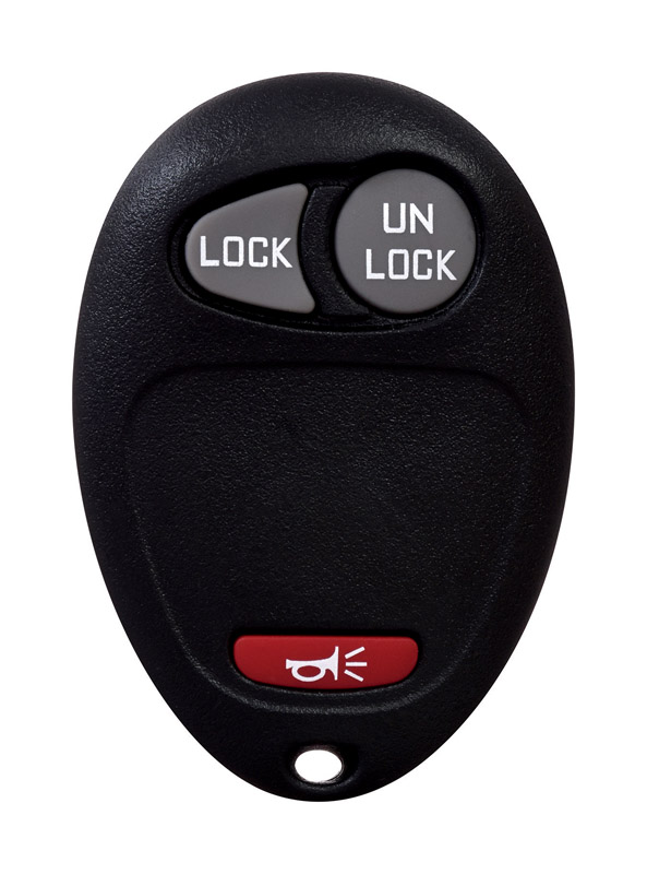DURACELL Self Programmable Remote Automotive Replacement Key GM L2C0007T 3-Button Remote L Doub