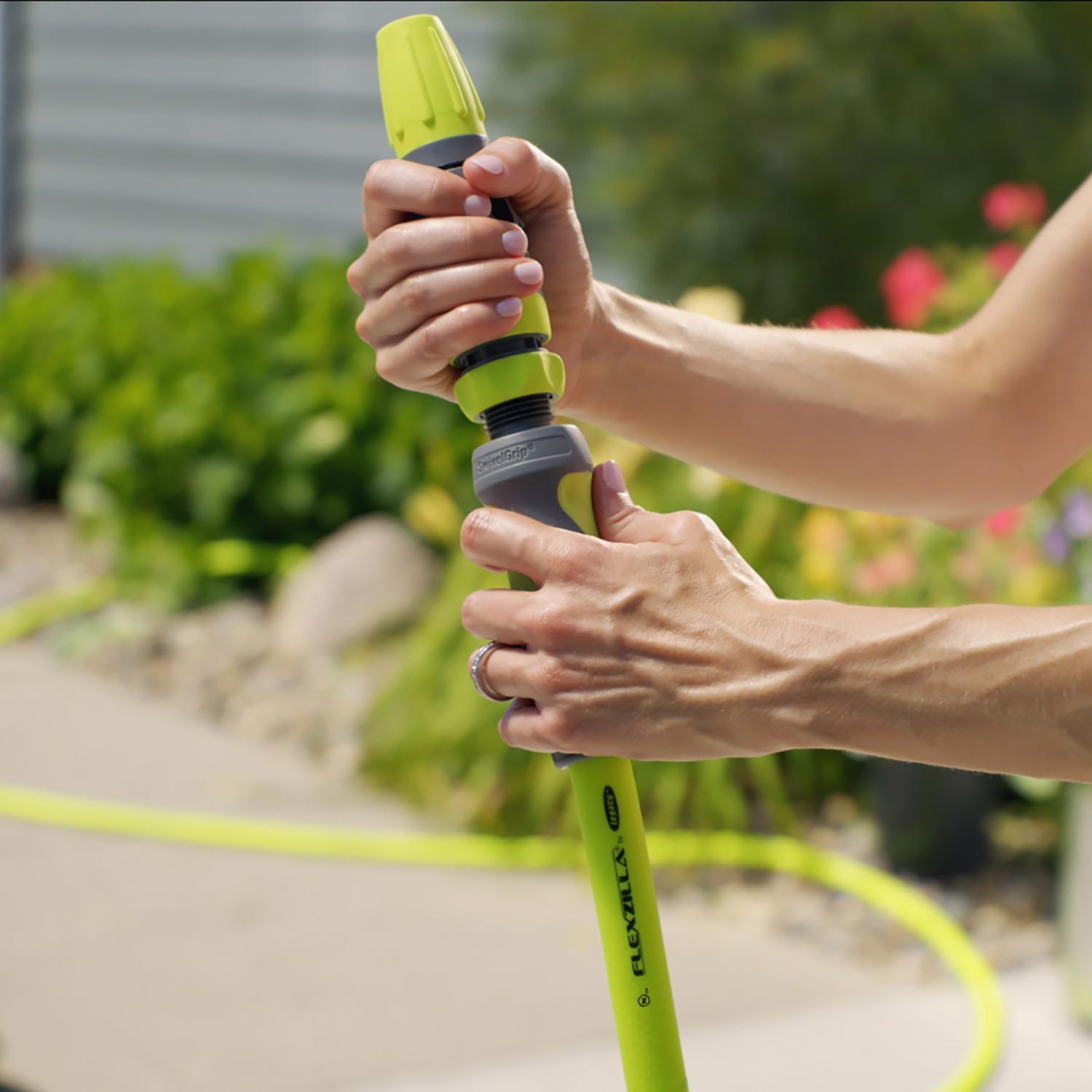 Legacy Flexzilla SwivelGrip 5/8 in. D X 100 ft. L Heavy Duty Premium Grade Garden Hose
