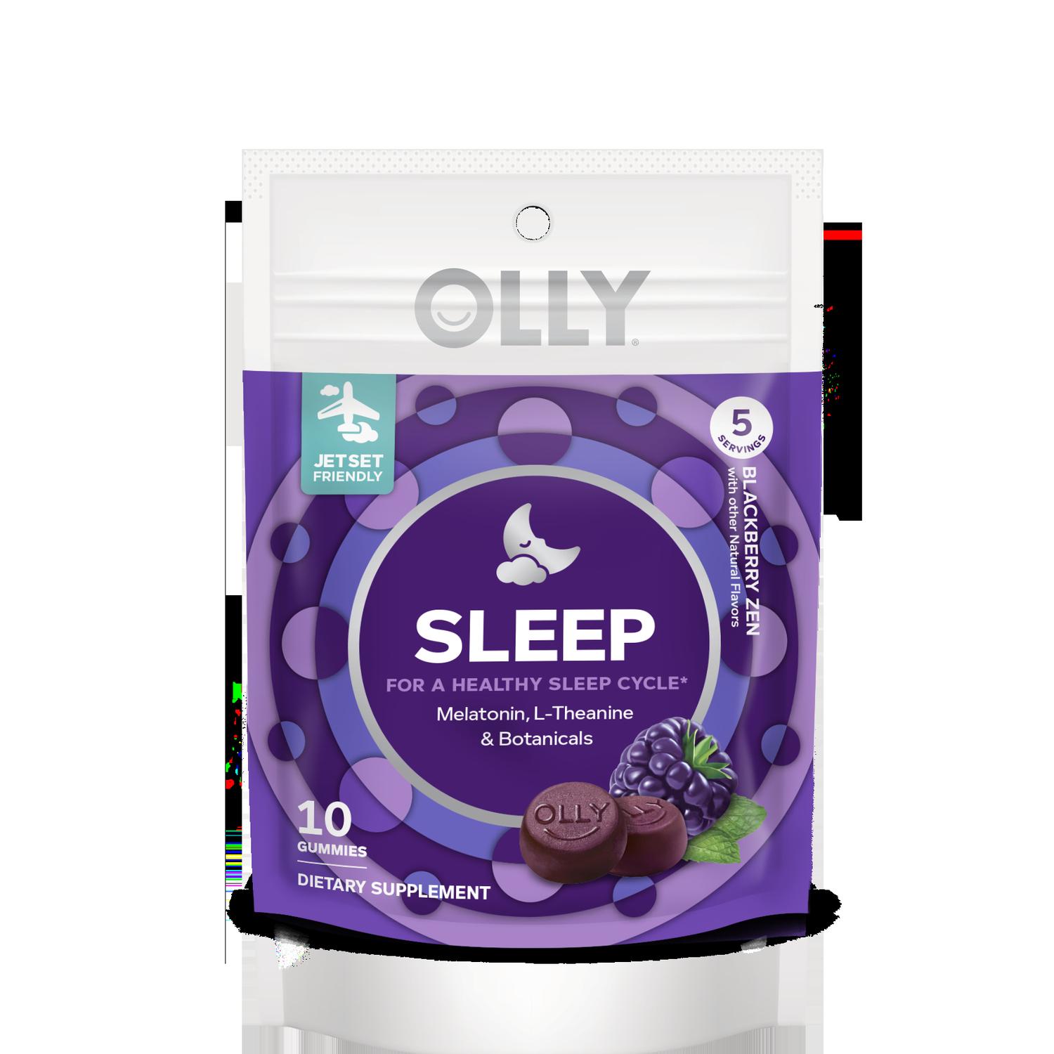 Olly Purple Blackberry Zen Sleep Gummie 10 Piece