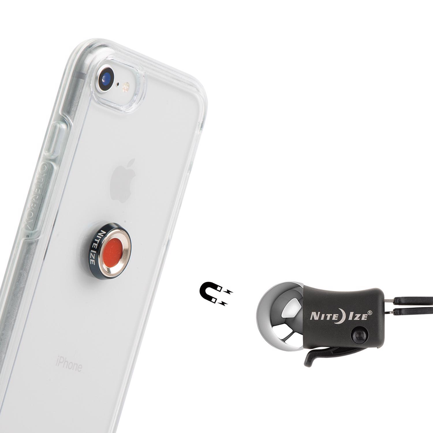 Nite Ize Steelie Black/Silver Cell Phone Car Vent Mount For Universal