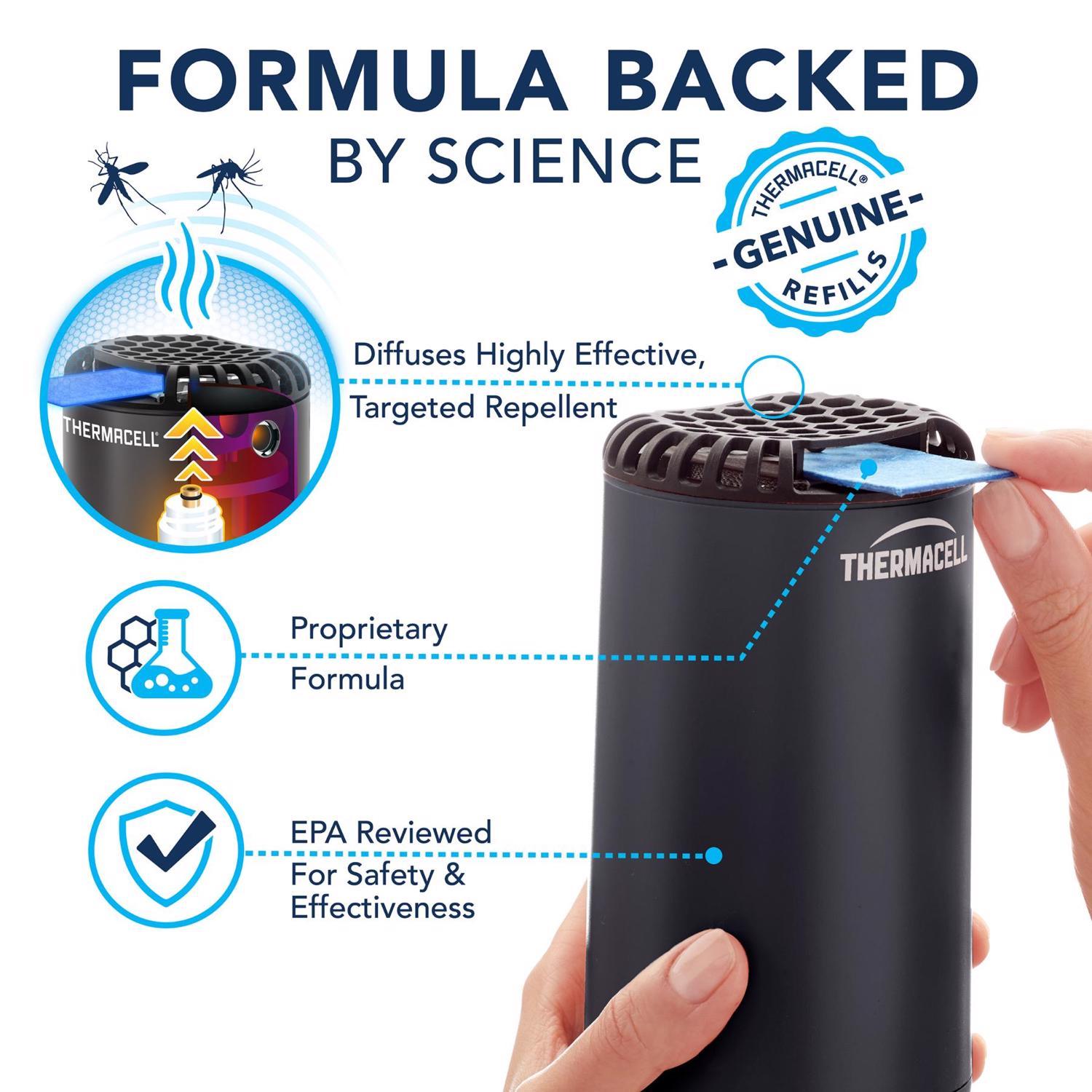 Thermacell Fuel-ZoneGuard Insect Repellent For Mosquitoes 12-Hr Refill pk