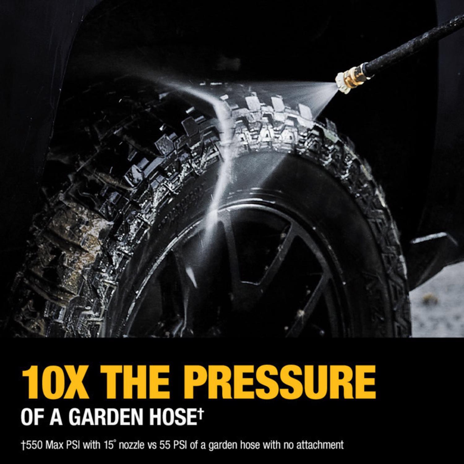 DeWalt 20V MAX DCPW550B OEM Branded 550 psi Battery 1 gpm Portable Power Cleaner