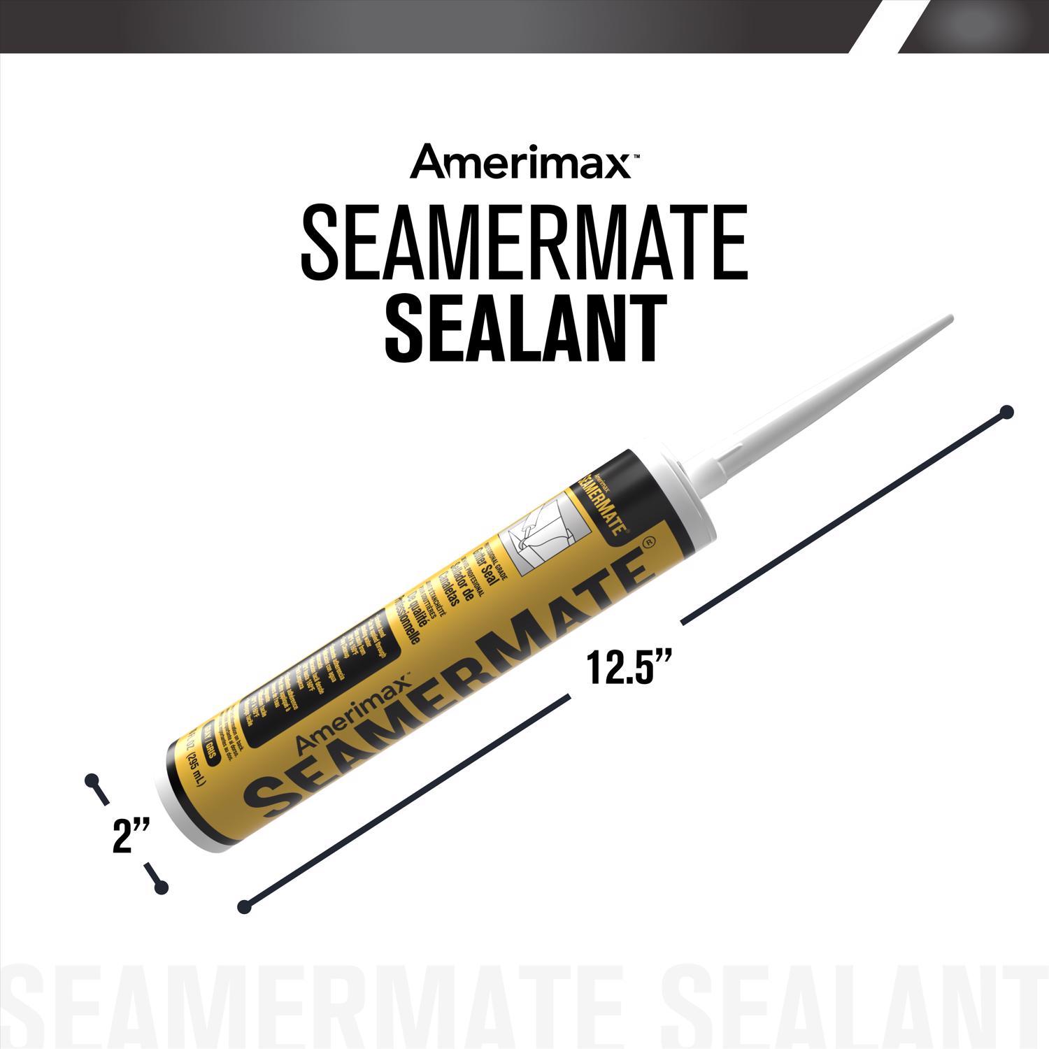 Amerimax SeamerMate 2 in. H X 2 in. W X 12 in. L Gray Triploymer Gutter Sealant