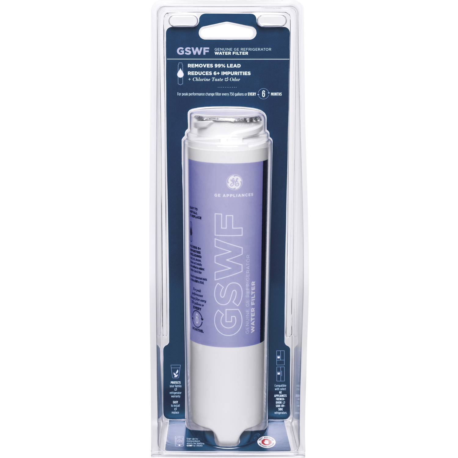 Ge Appliances Smartwater Refrigerator Replacement Filter For Ge Gswf