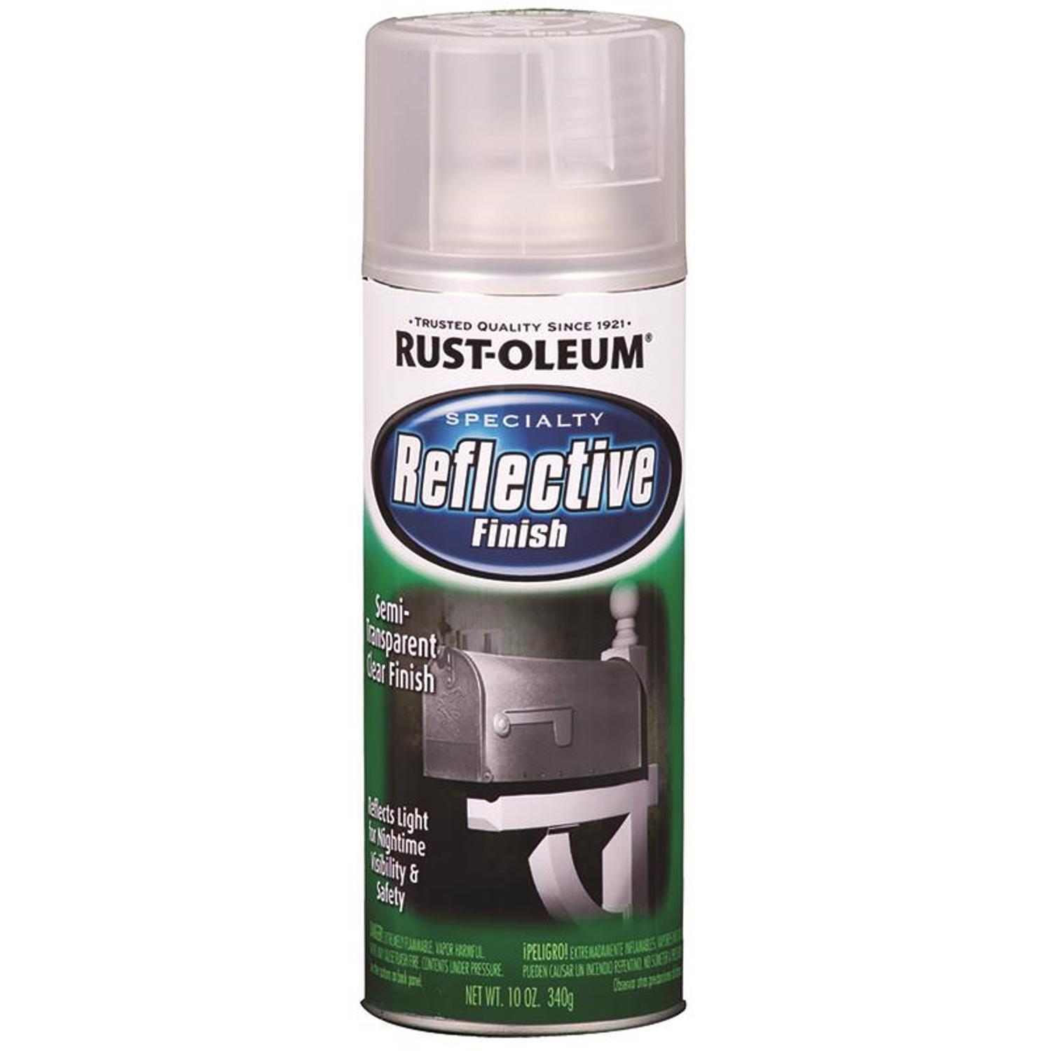 Rust-Oleum Specialty Semi-Transparent Clear Reflective Finish Spray 10 oz