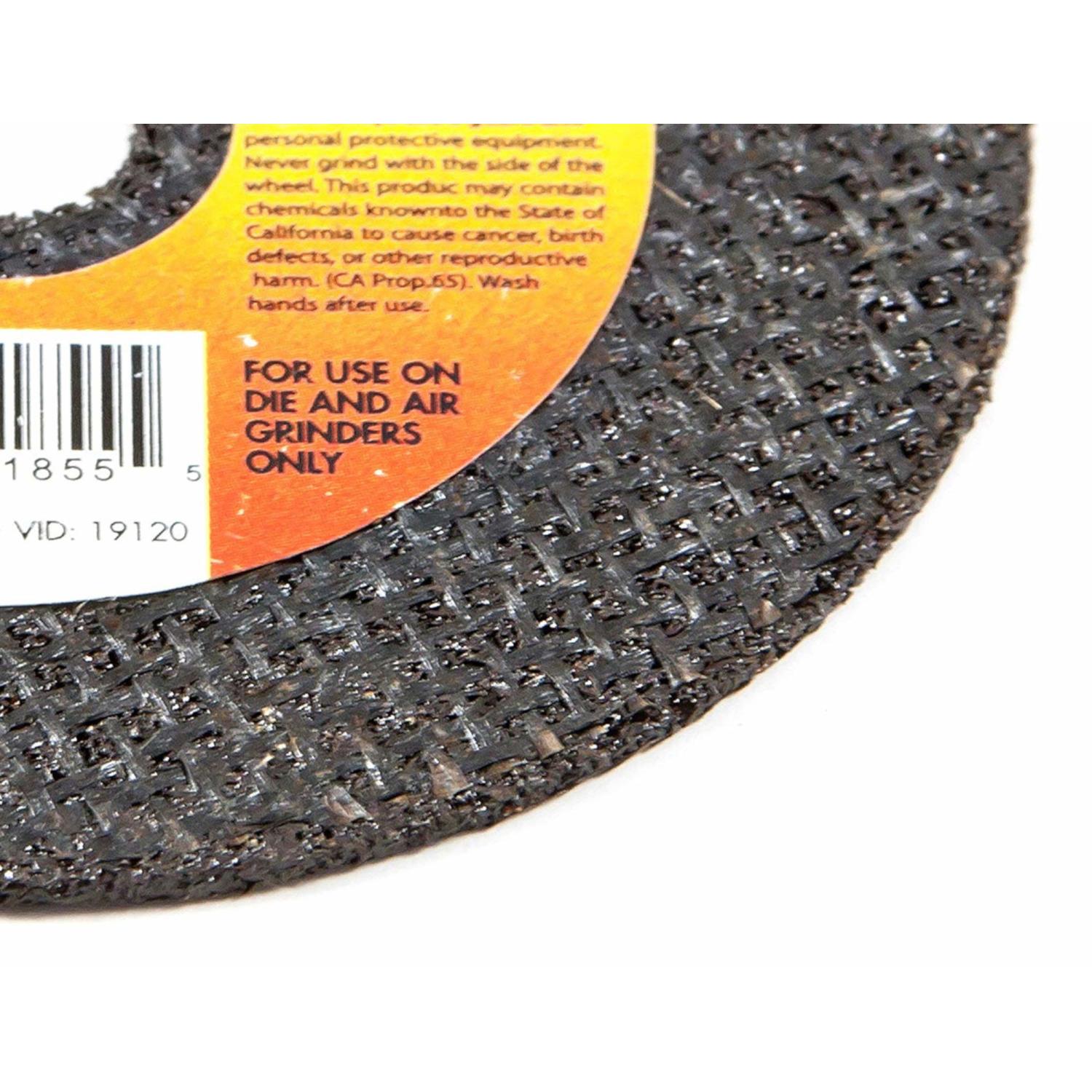 Forney 3 in. D X 3/8 in. X 1/32 in. thick Aluminum Oxide Metal Cut-Off Wheel 1 pc