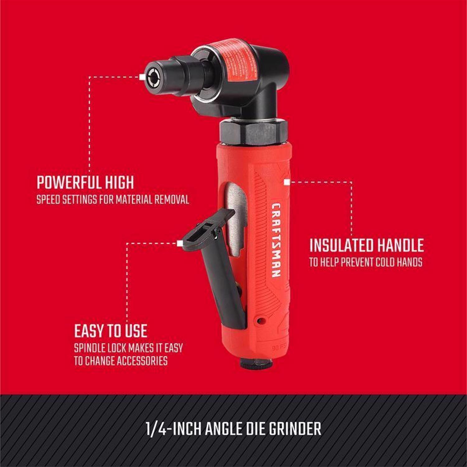 CRAFTSMAN Air Angle Die Grinder 21000 rpm