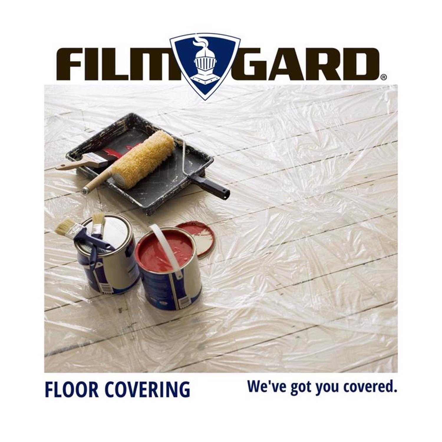 Film-Gard Plastic Sheeting 2 mil X 8.33 ft. W X 200 ft. L Polyethylene Clear 1 pk