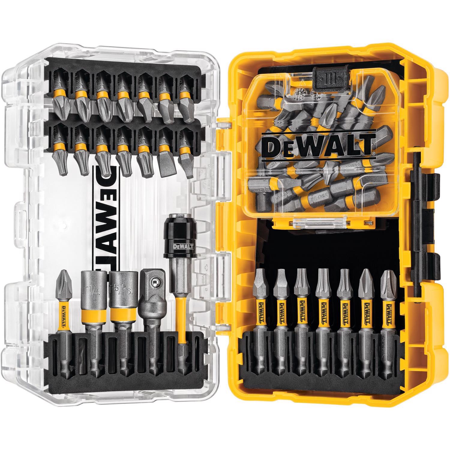 DeWalt Max Fit Assorted Screwdriver Bit Set S2 Tool Steel 50 Pieces