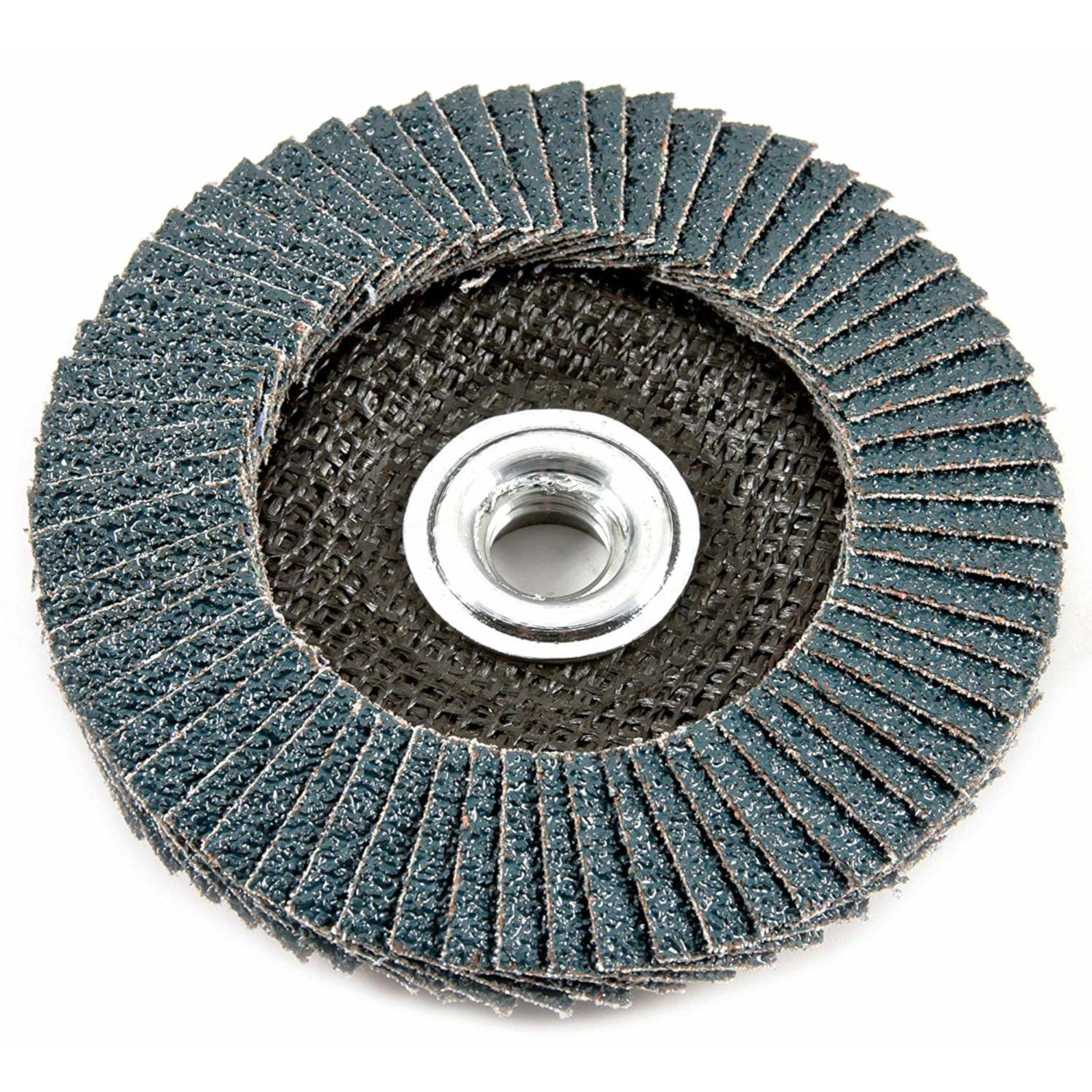 Forney 4-1/2 in. D Zirconia Aluminum Oxide Flap Disc 36 Grit 1 pc