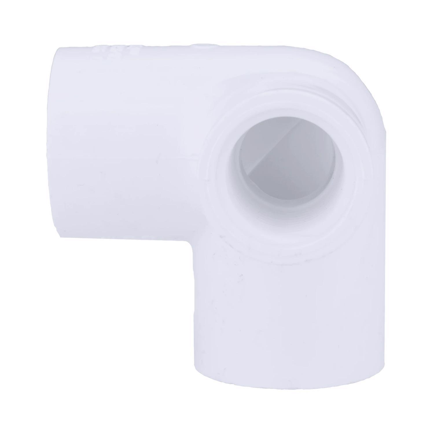 Charlotte Pipe Schedule 40 1/2 in. Slip X 1/2 in. D Slip PVC Side Outlet Elbow 1 pk