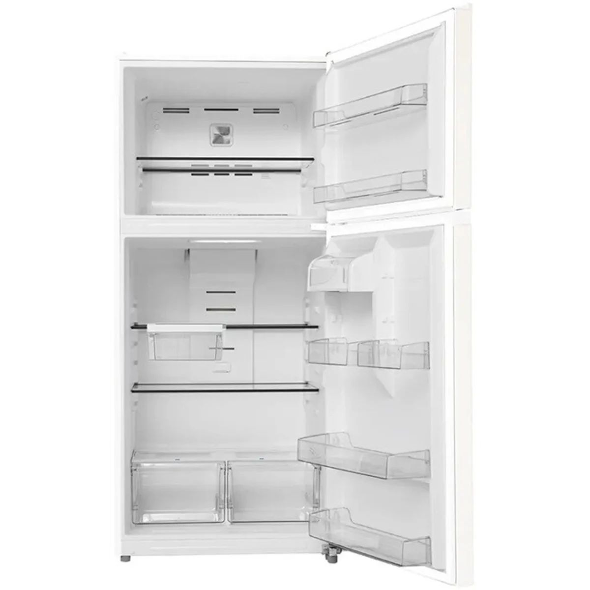 Midea 30 in. White Freestanding Top Freezer Refrigerator with 21 cu. ft.