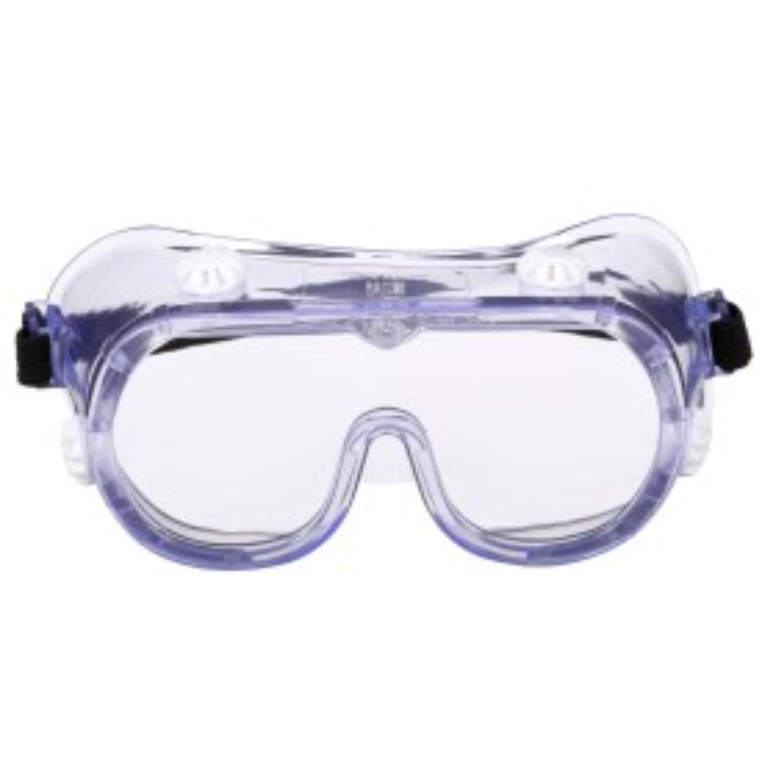 3M Chemical Splash Goggles Clear Lens Clear Frame 1 pc