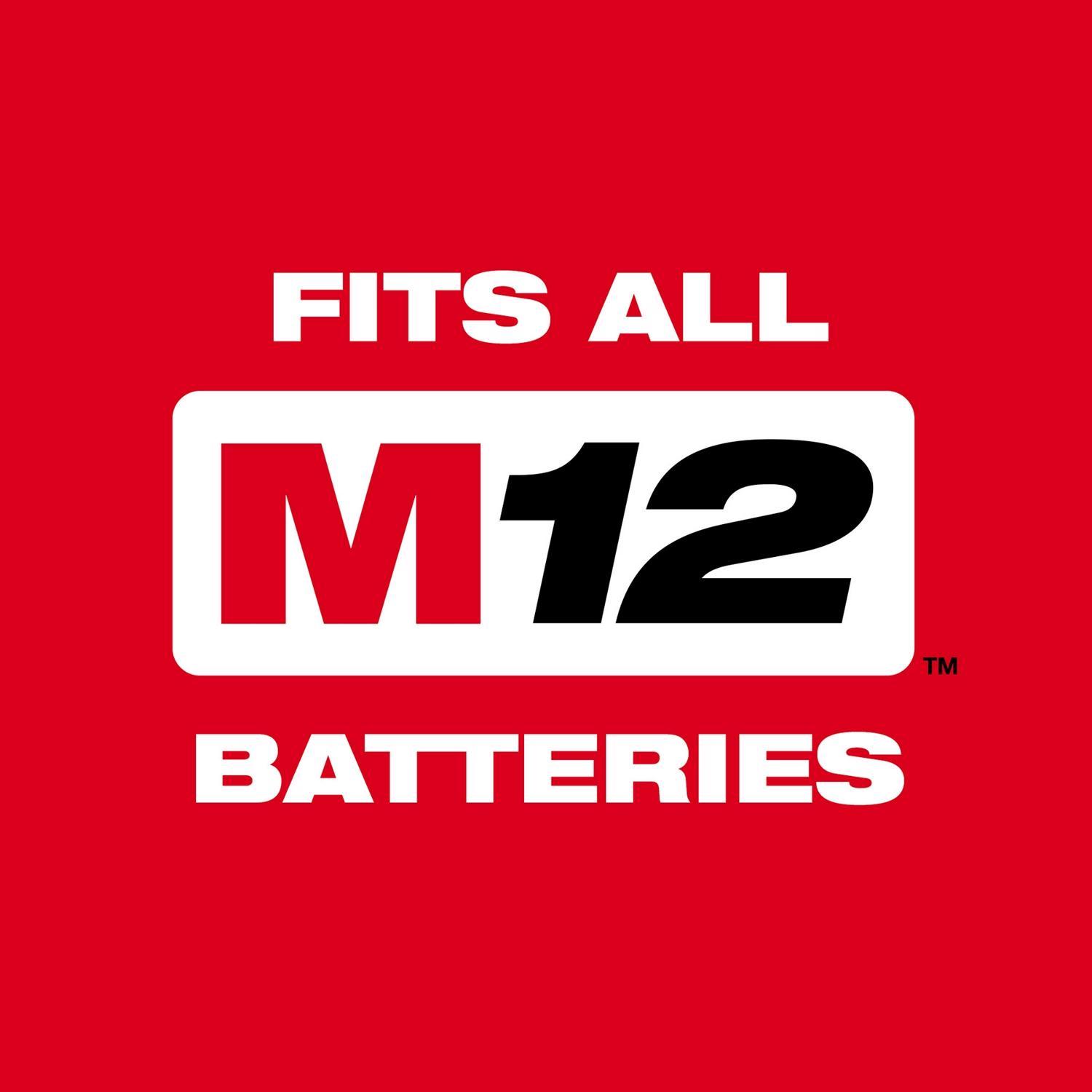 Milwaukee M12 1/4 in. Brushed Cordless Ratchet Tool Only