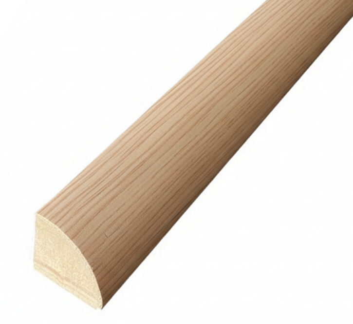 Base Shoe Hemlock 1/2 in. x 3/4 in. (7/16 in. x 11/16 in.)