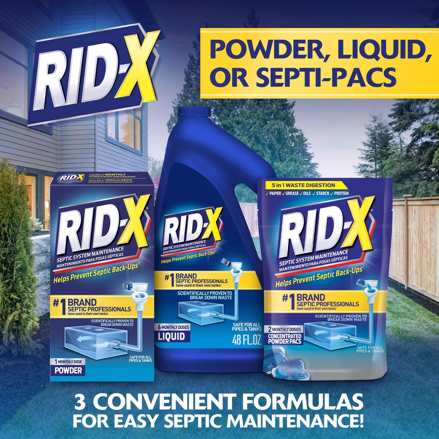 RID-X Powder Septic System Treatment 19.6 oz