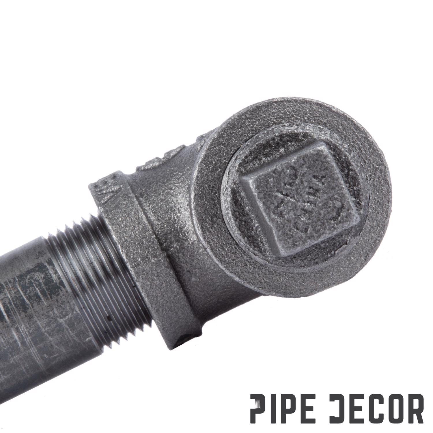 STZ Industries 3/4 in. MIP each Black Malleable Iron Plug