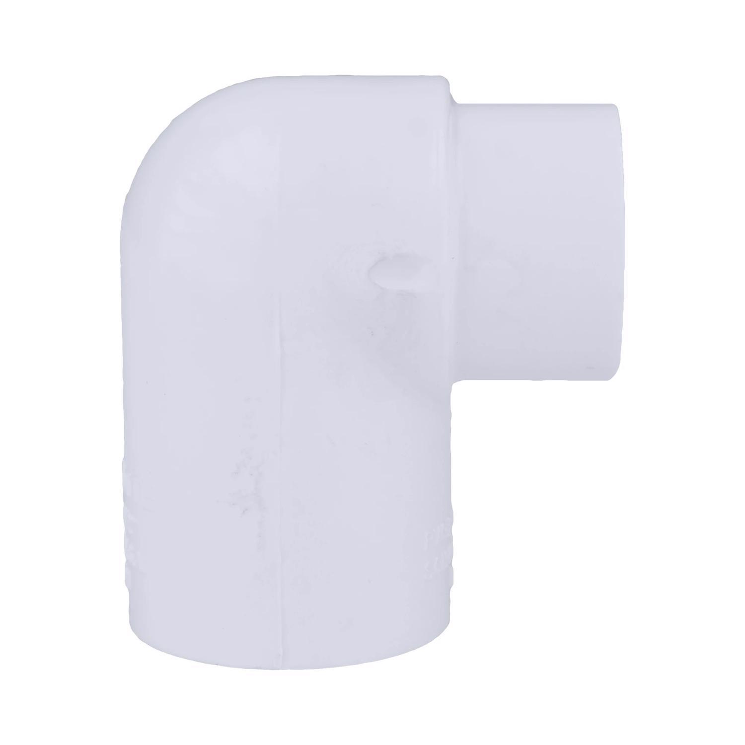 Charlotte Pipe Schedule 40 3/4 in. Slip X 1/2 in. D Slip PVC 90 Degree Elbow 1 pk