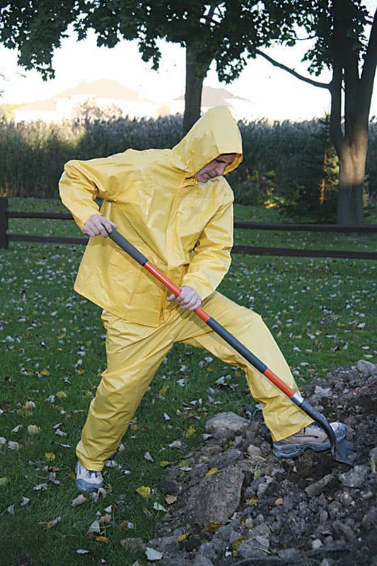 Boulder Creek Yellow Vinyl Rain Suit X-Large 20 mil