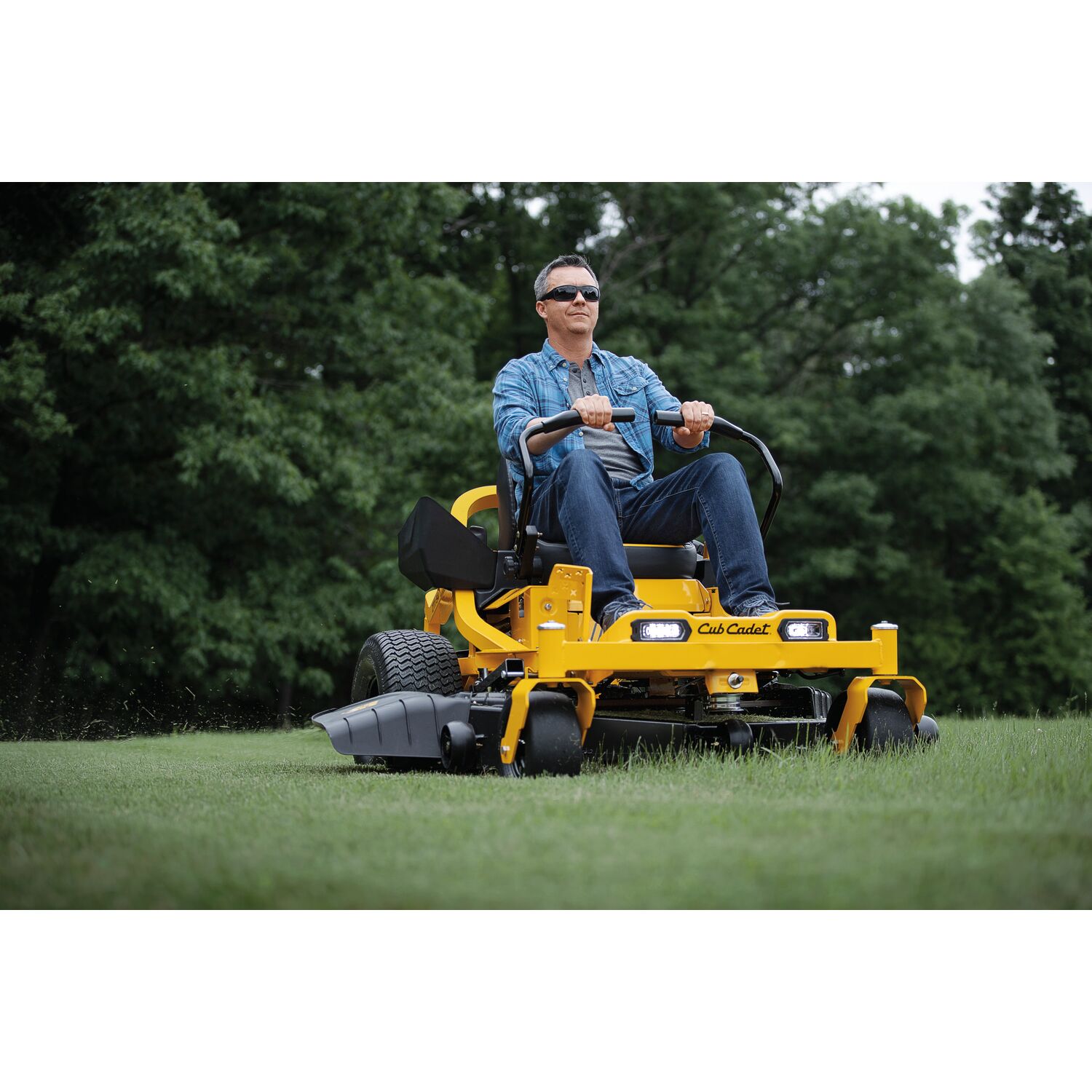 Cub Cadet Ultima ZT1 50 in. 23 HP Kawasaki FR Series V-Twin Dual Hydrostatic Zero Turn Mower with Lap Bar Control