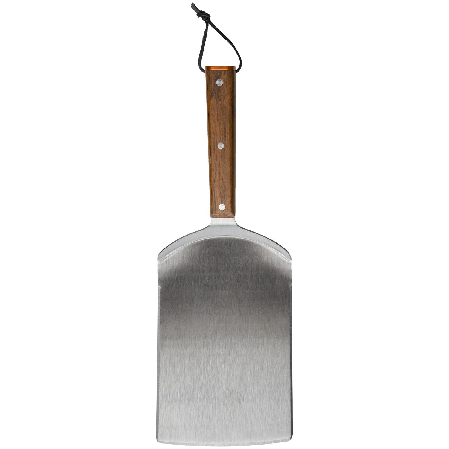 Traeger Stainless Steel Brown/Silver Grill Spatula 6 in. W 1 pk