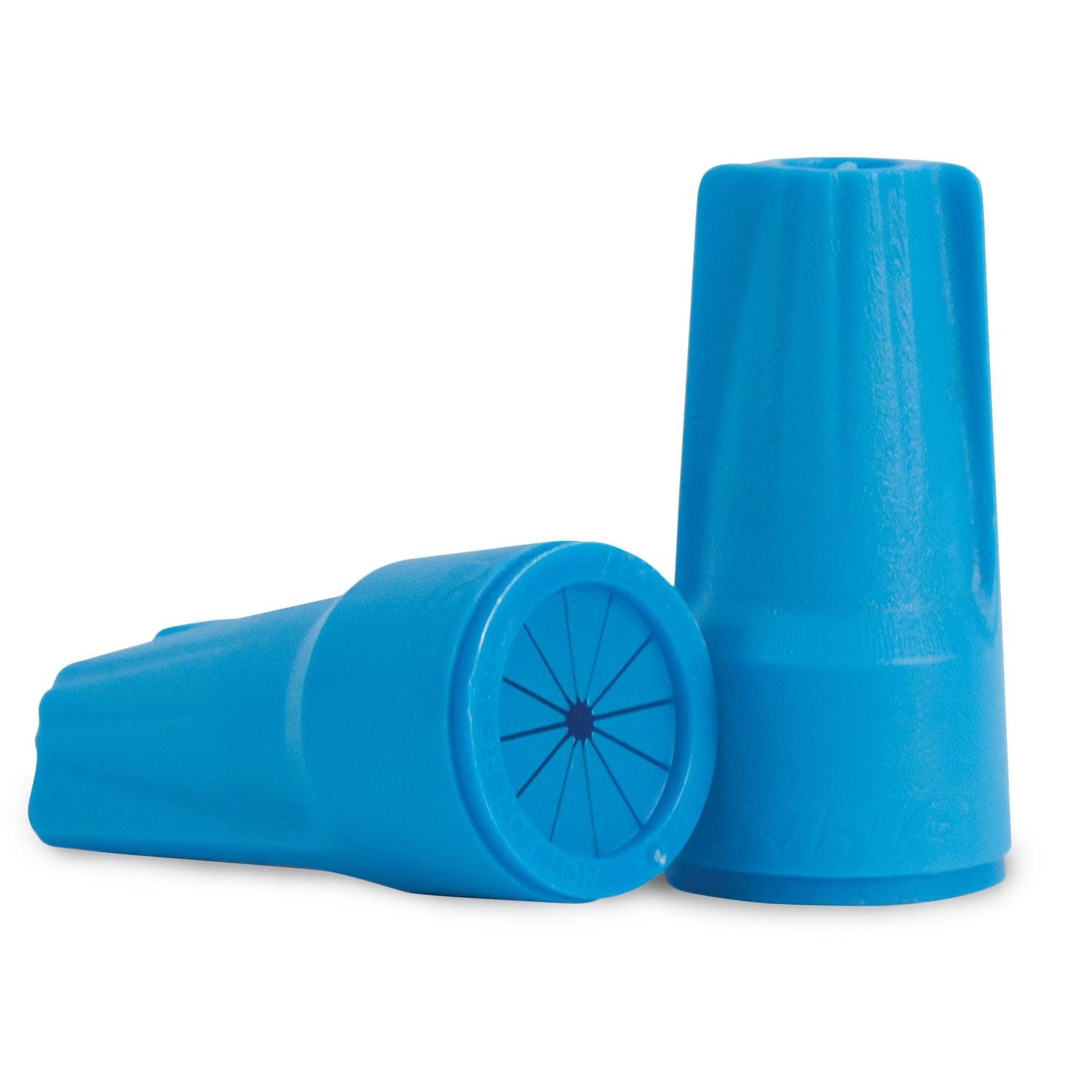 King Innovation DryConn 22-8 AWG Insulated Underground Wire Connector Blue 2 pk
