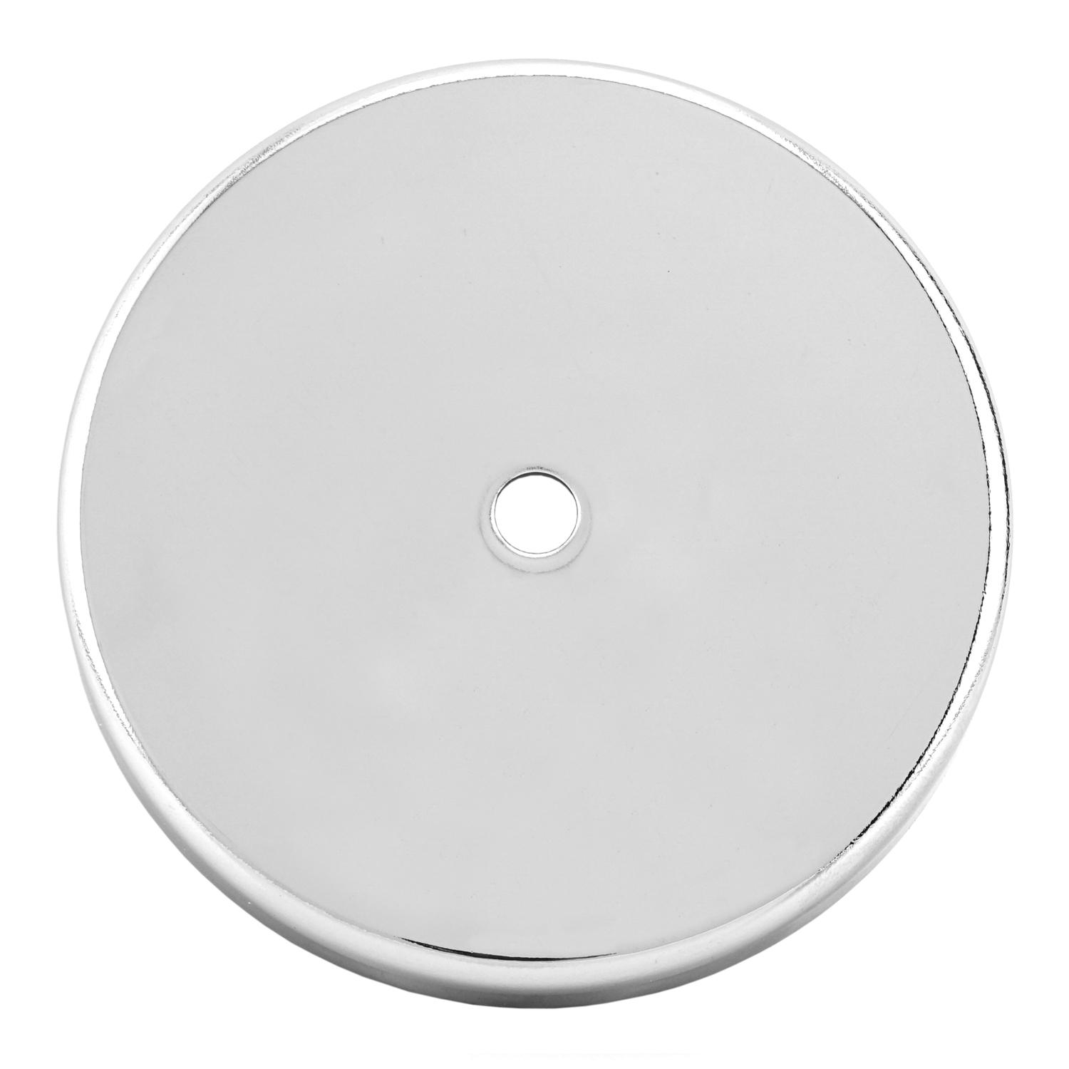Magnet Source.283 in. L X 1.42 in. W Silver Round Base Magnet 16 lb. pull 1 pc