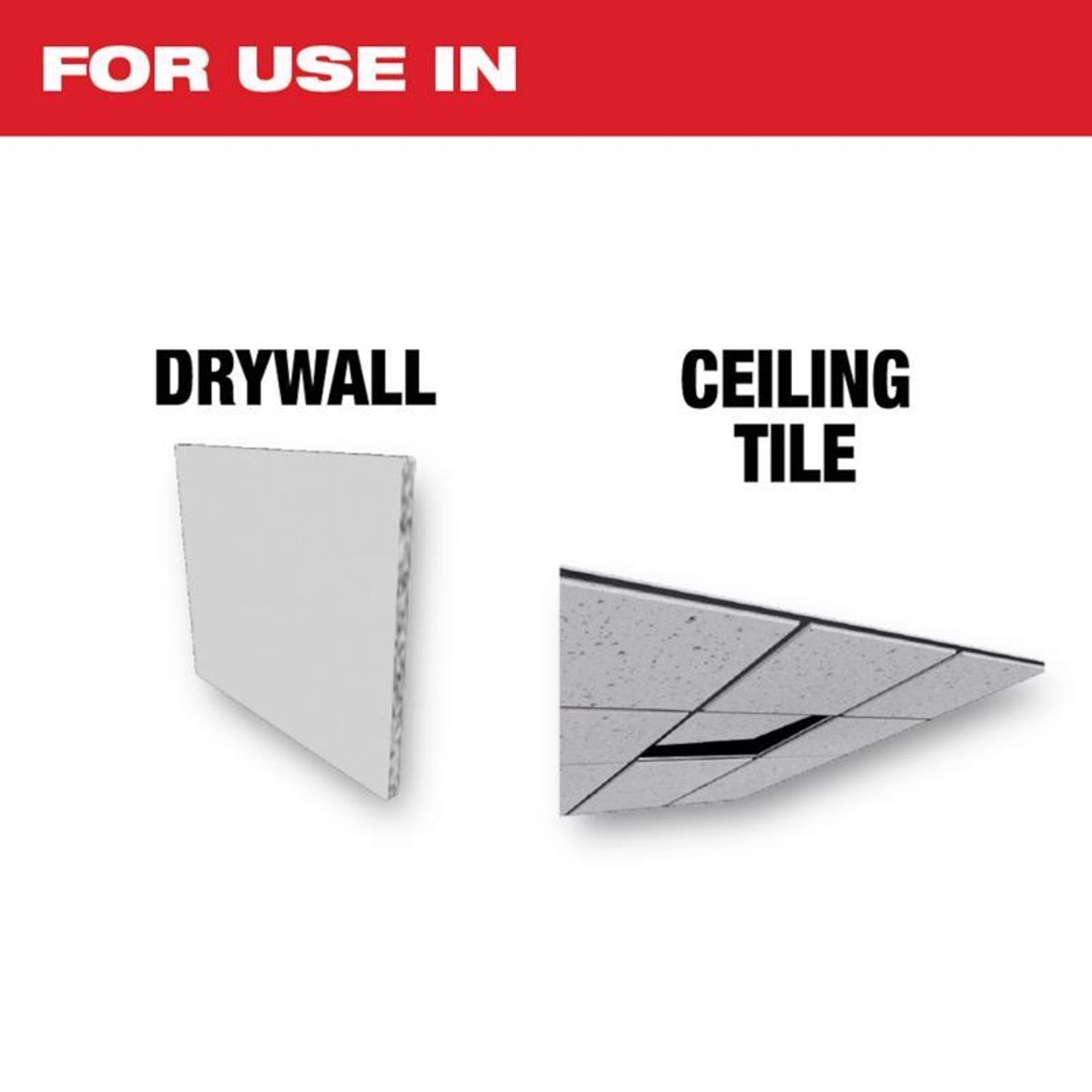 Milwaukee 2 to 7 in. Bi-Metal 1/4 in. L X 1/4 in. D Adjustable Hole Cutter Arbor Included